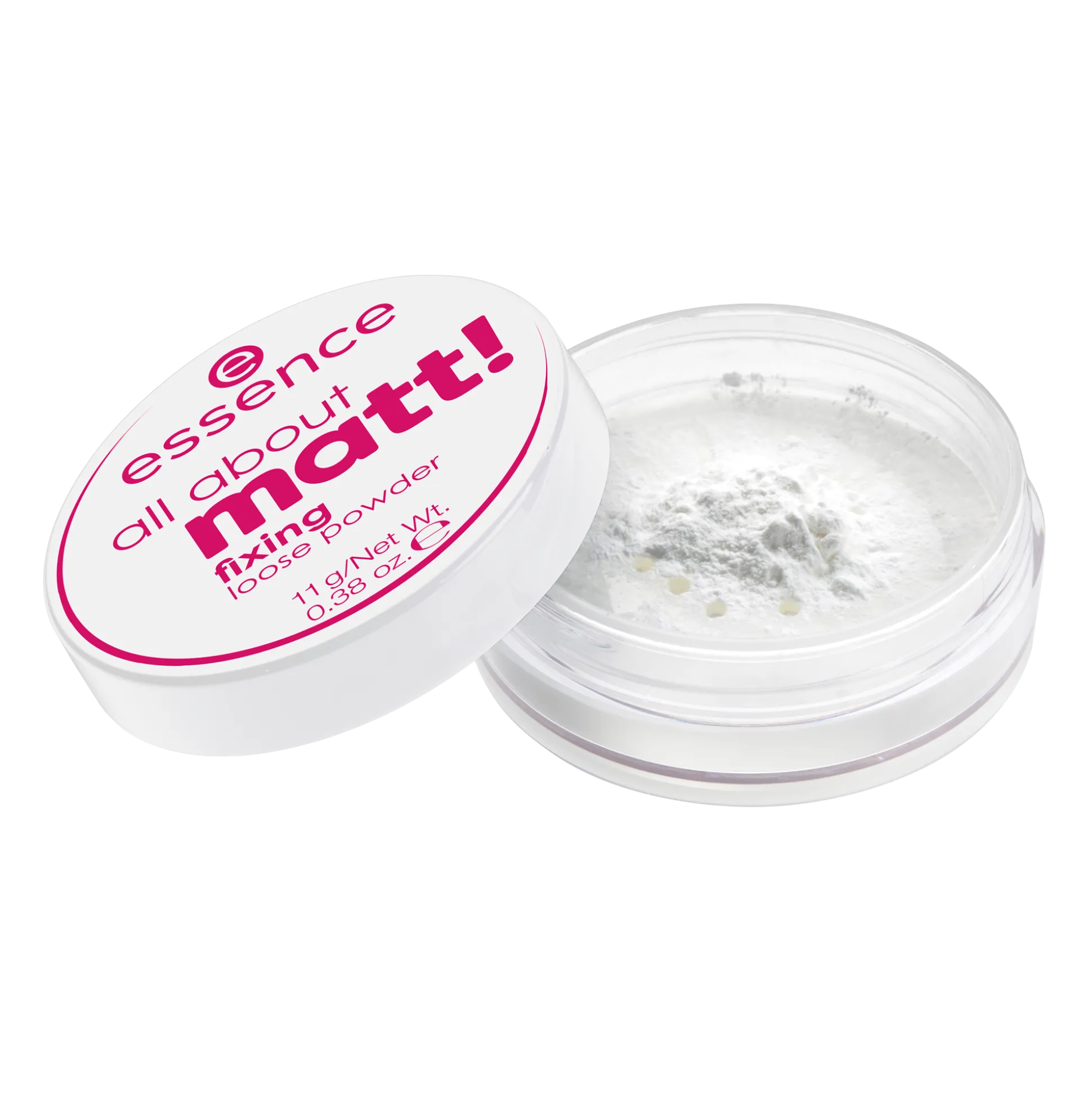 essence Puder>all about matt! fixing loose powder