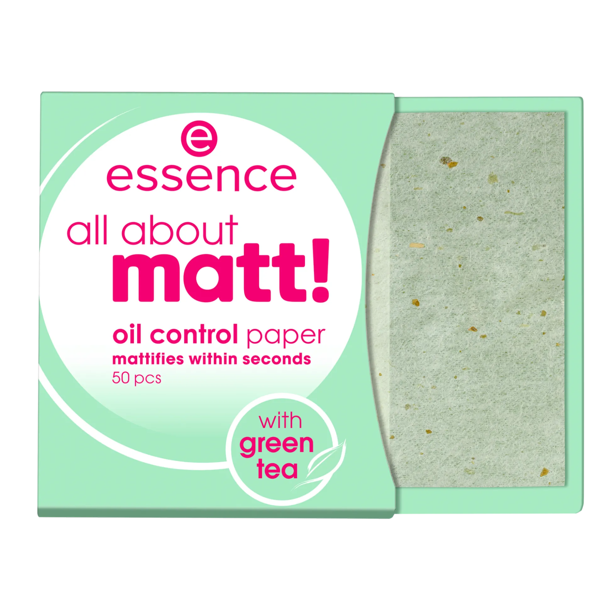 essence Puder>all about matt! oil control paper