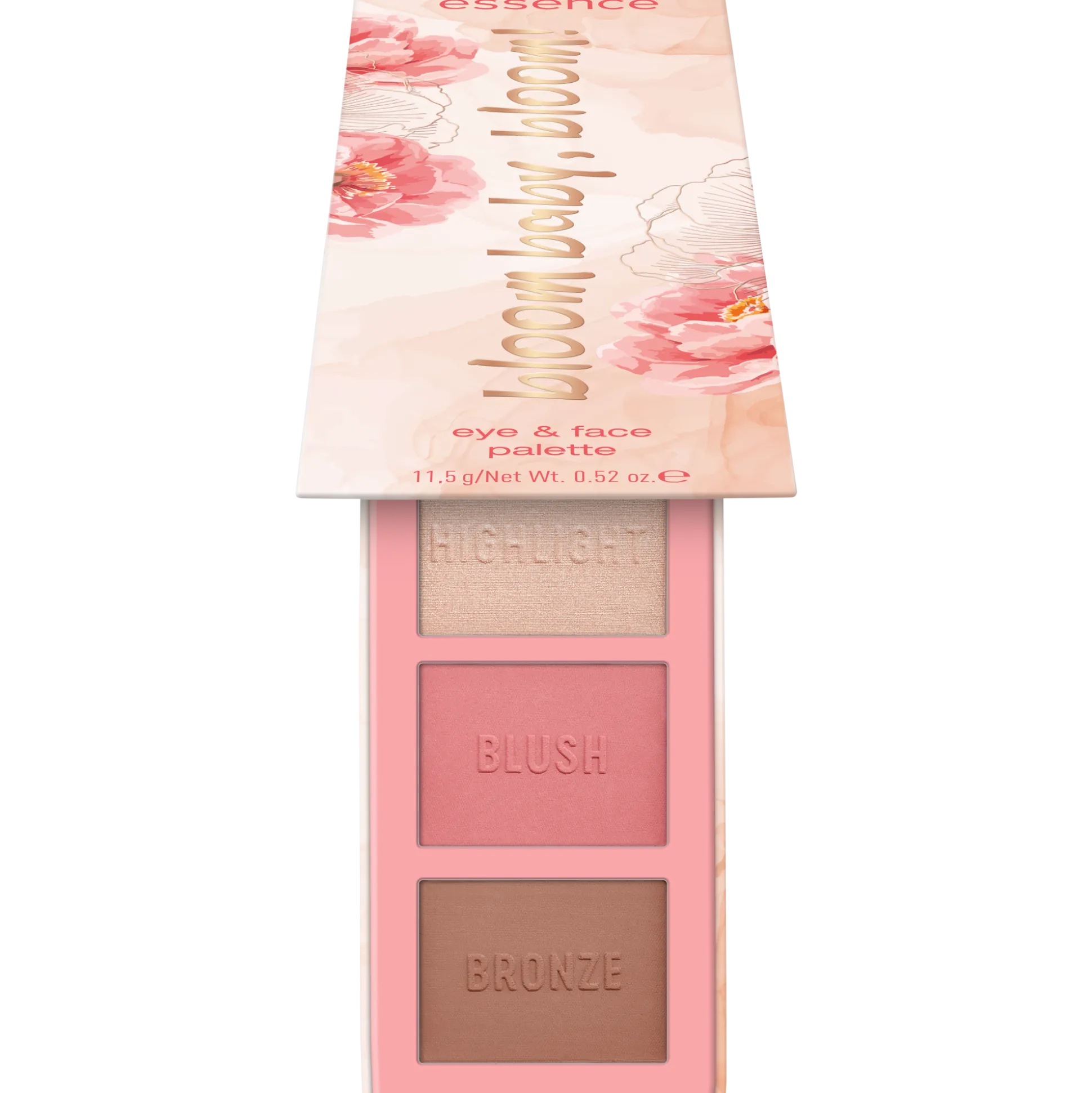 essence Lidschatten|Blush>bloom baby, bloom! eye & face palette 01 - Make it bloom