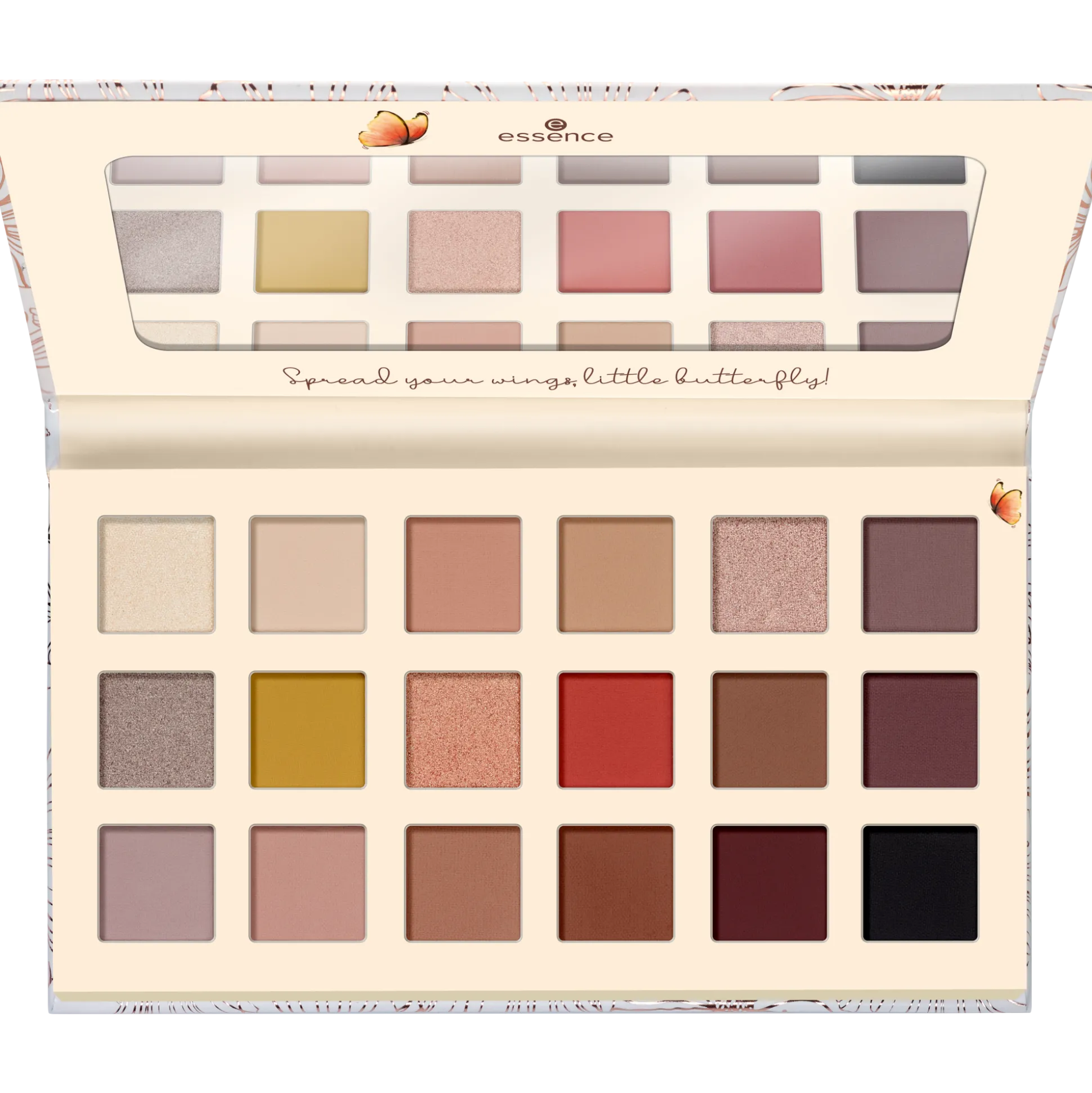 essence Lidschatten>Blooming Wings eyeshadow palette 03 - You give me butterflies