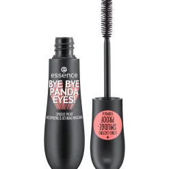 essence Mascara>BYE BYE PANDA EYES! SMUDGE-PROOF VOLUMIZING AND DEFINING MASCARA