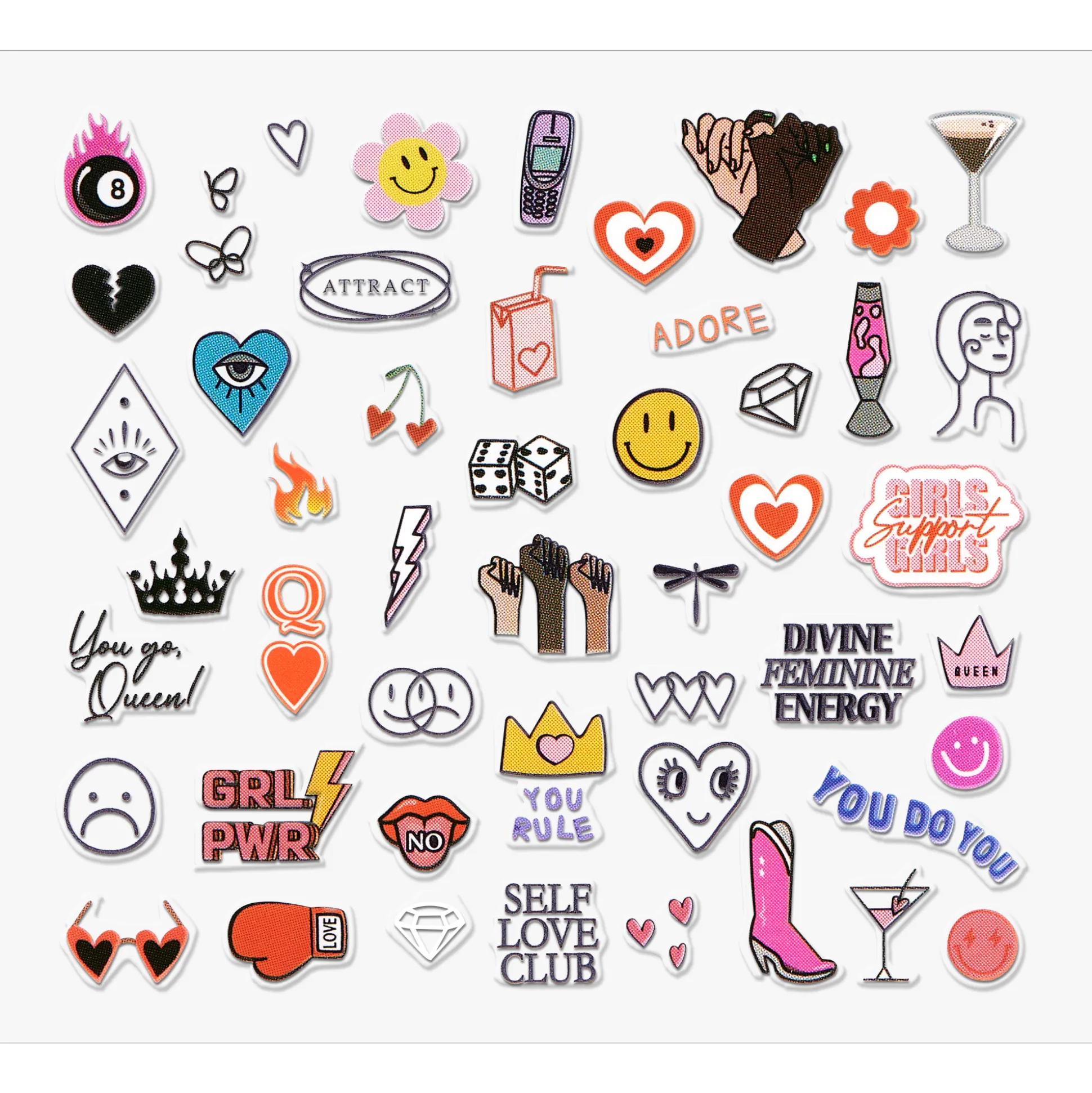 essence Nail Art>call me QUEEN! nail sticker