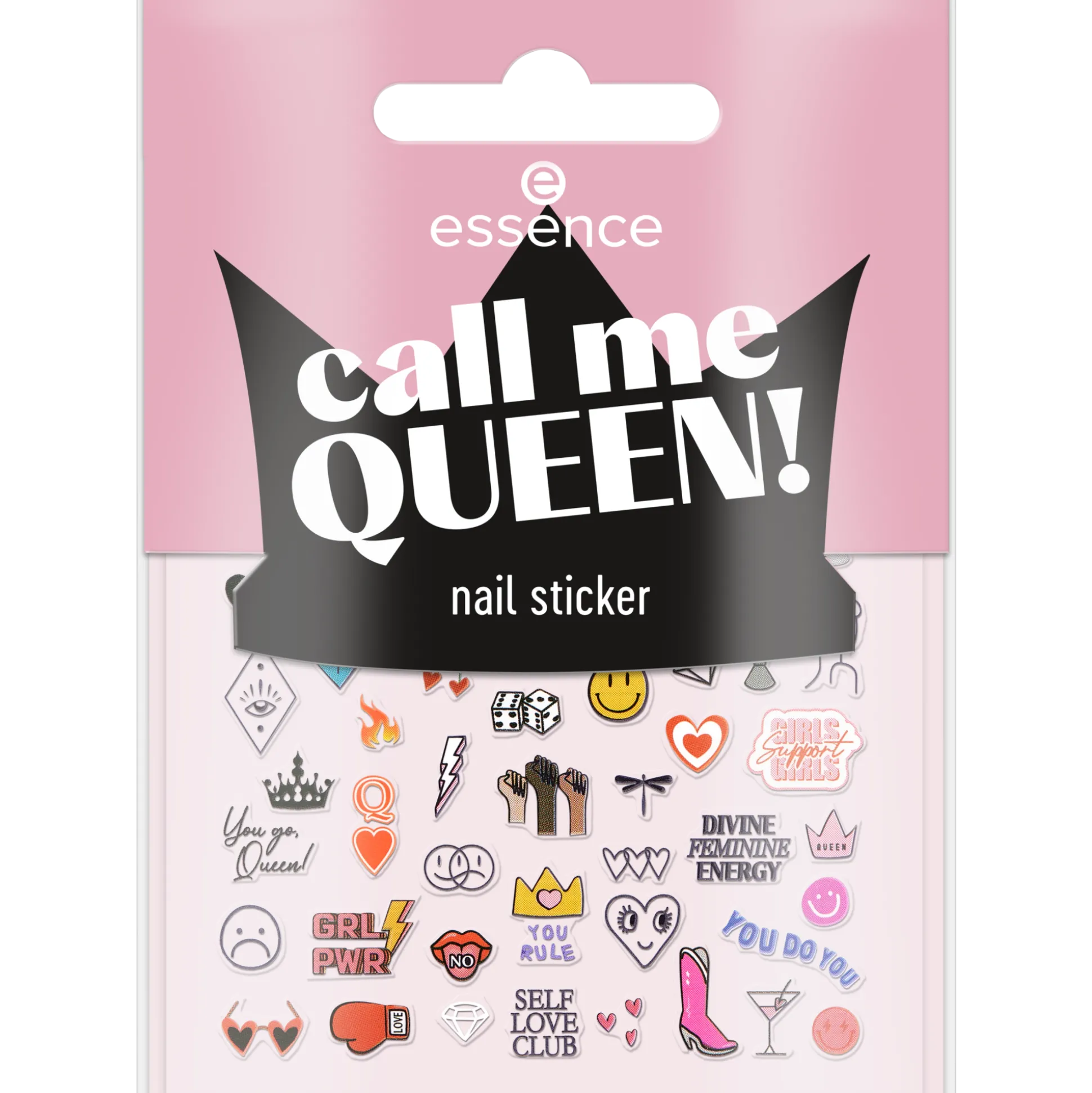essence Nail Art>call me QUEEN! nail sticker