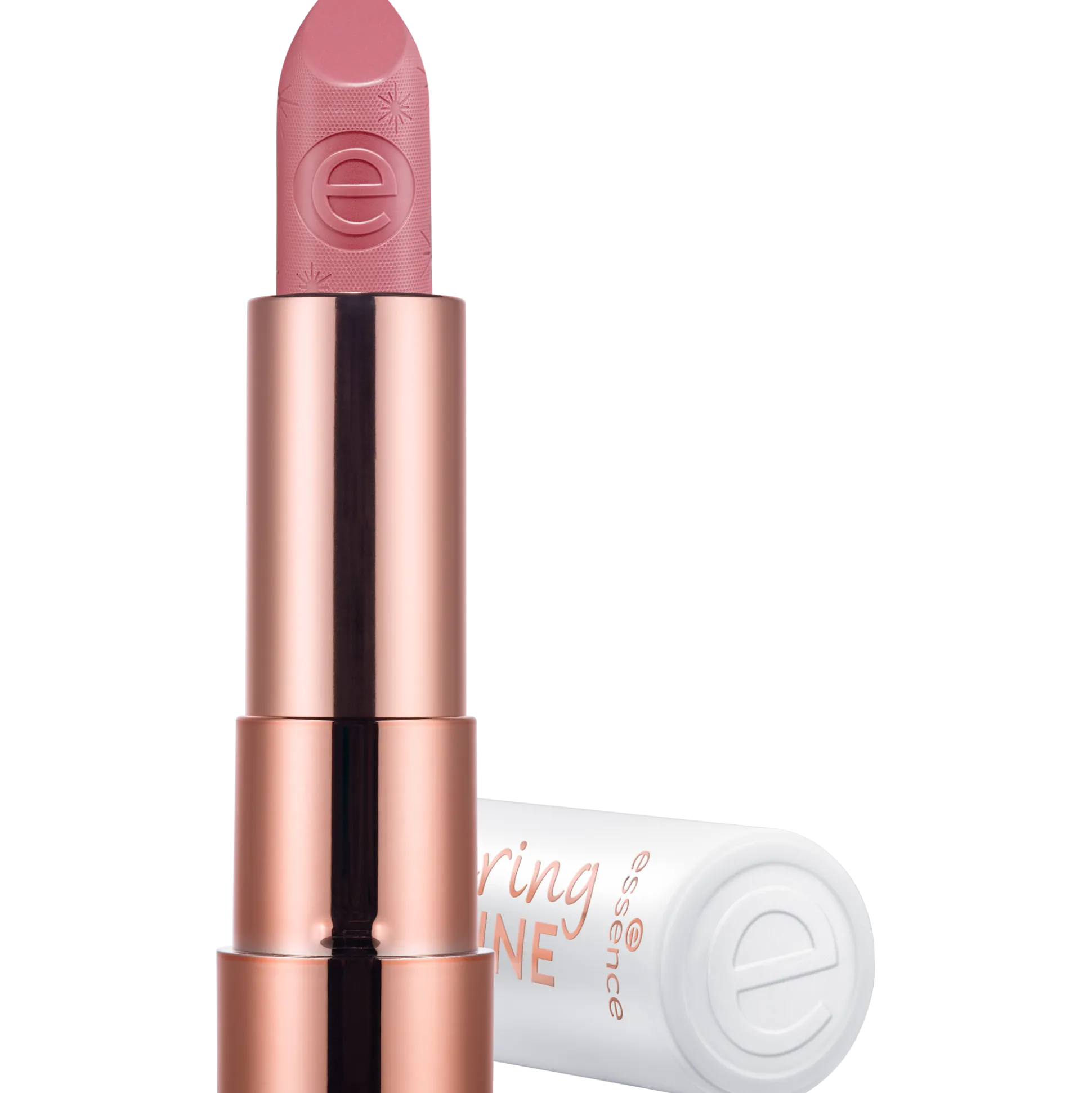 essence Lippenstift>caring SHINE vegan collagen lipstick 202 - My Mind