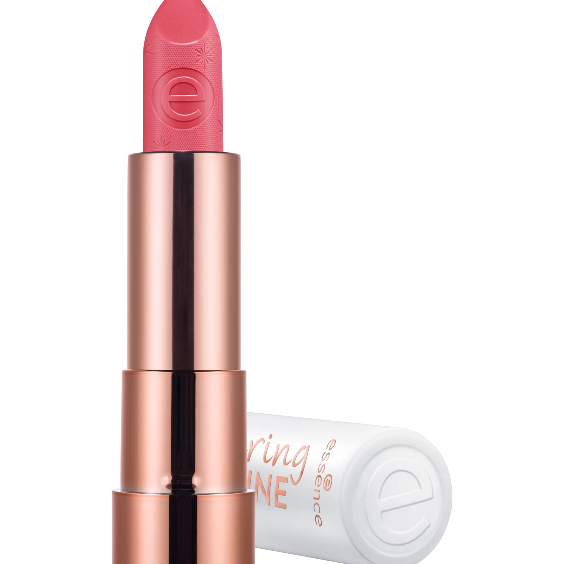 essence Lippenstift>caring SHINE vegan collagen lipstick 207 - My Passion