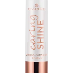 essence Lippenstift>caring SHINE vegan collagen lipstick 207 - My Passion