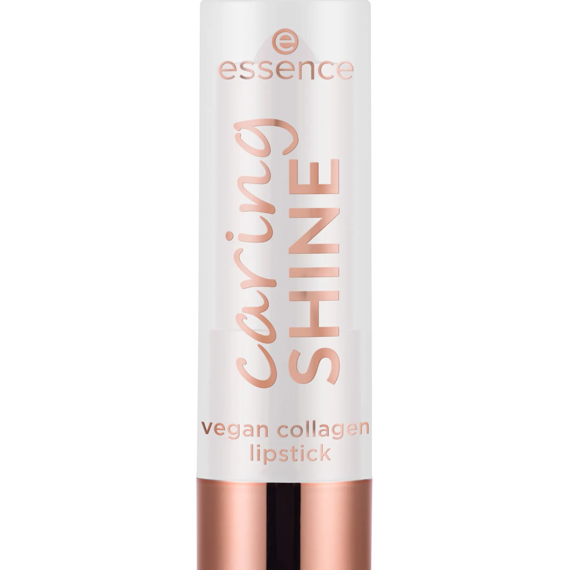 essence Lippenstift>caring SHINE vegan collagen lipstick 207 - My Passion