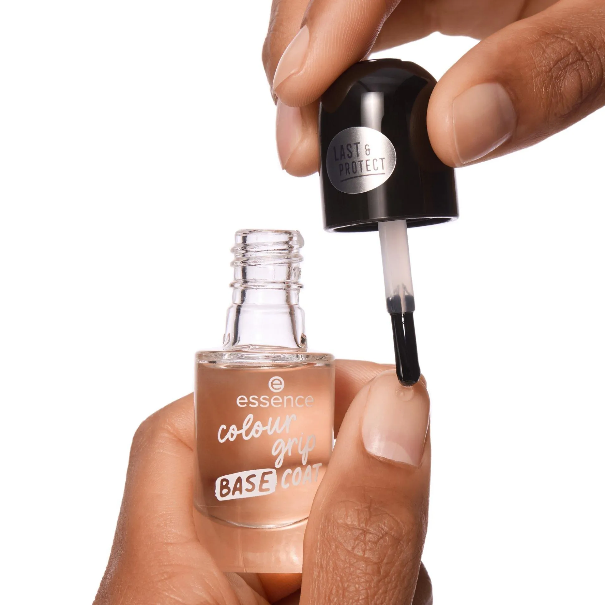 essence Über- Und Unterlack>colour grip BASE COAT