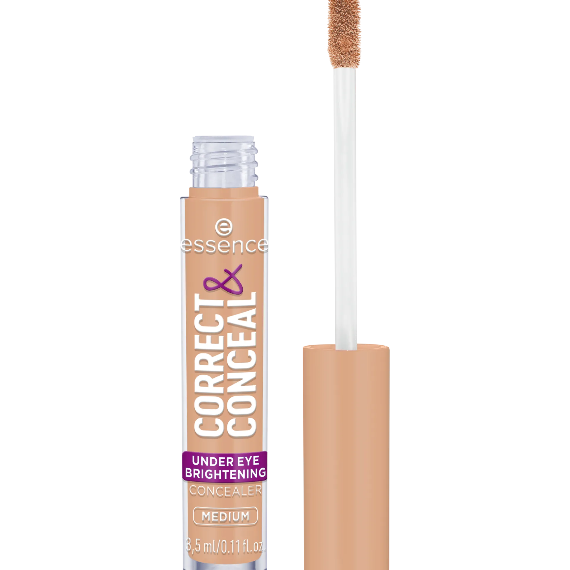 essence Concealer>CORRECT & CONCEAL under eye brightening concealer 20 - Medium