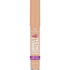 essence Concealer>CORRECT & CONCEAL under eye brightening concealer 20 - Medium