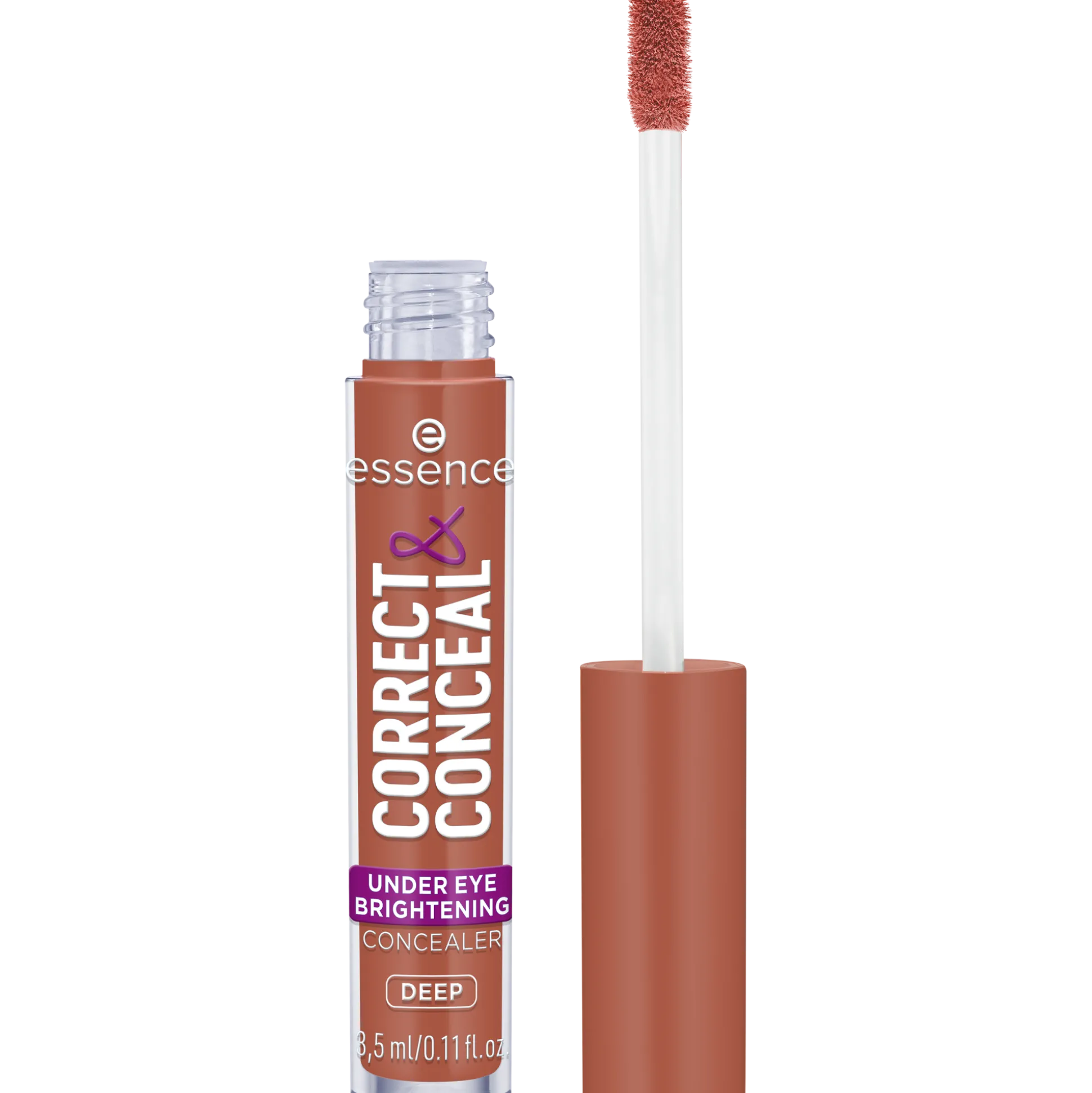 essence Concealer>CORRECT & CONCEAL under eye brightening concealer 40 - Deep