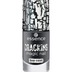 essence Über- Und Unterlack>CRACKING magic nail top coat