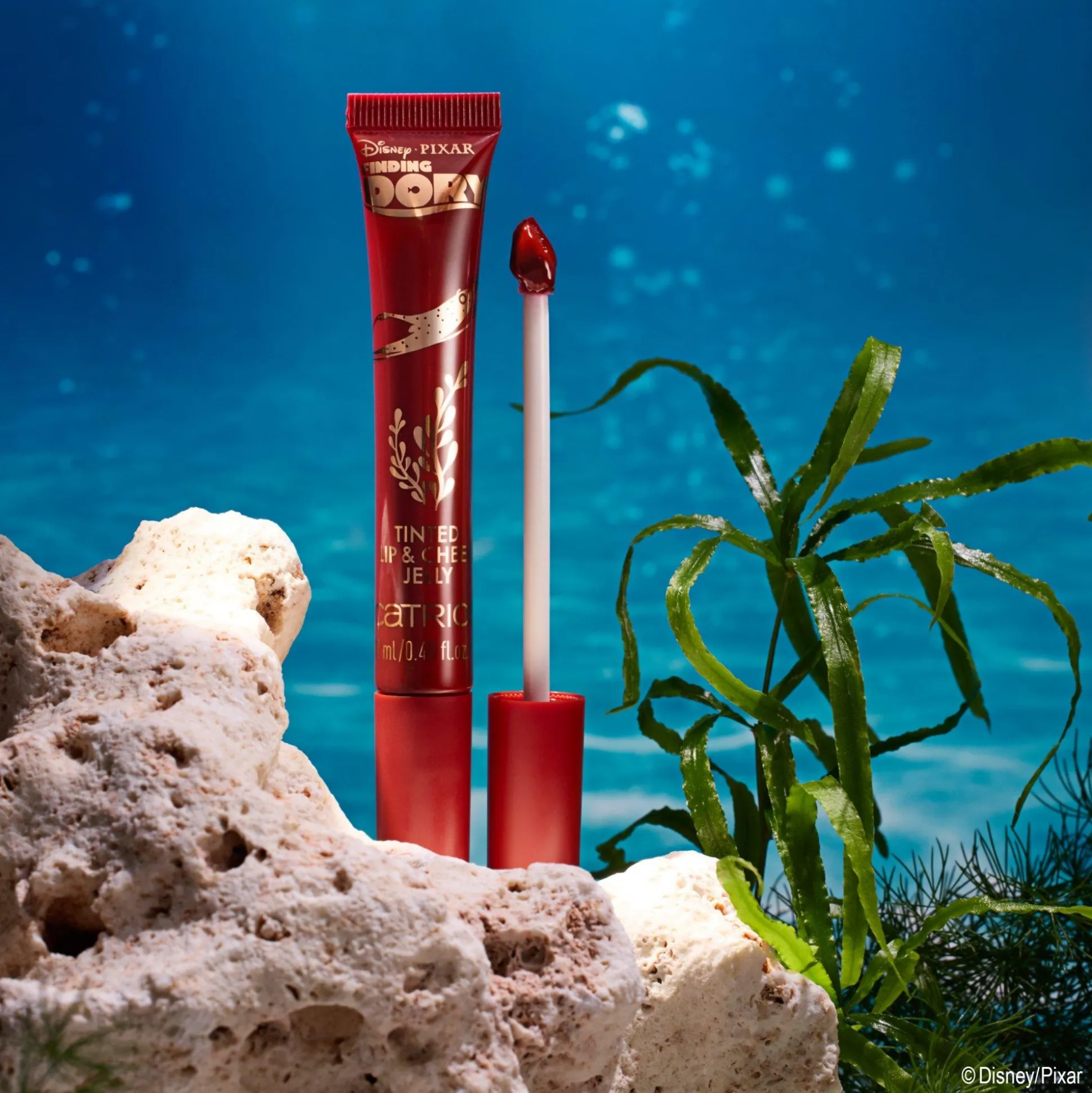 essence Lipgloss>Disney Pixar Finding Dory Tinted Lip & Cheek Jelly 030 - Mermaid's Kiss