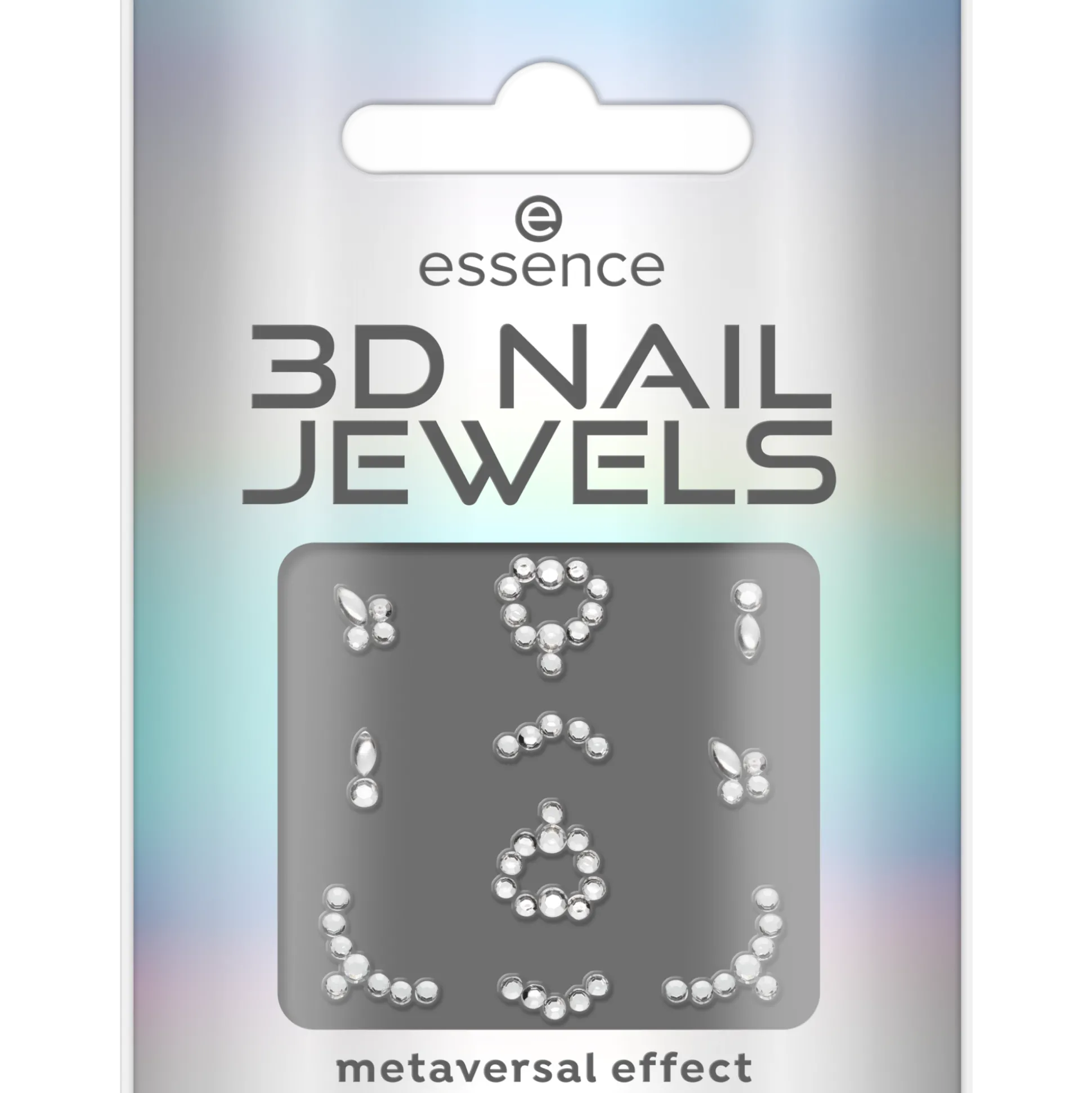 essence Nail Art>3D NAIL JEWELS 02 - mirror universe