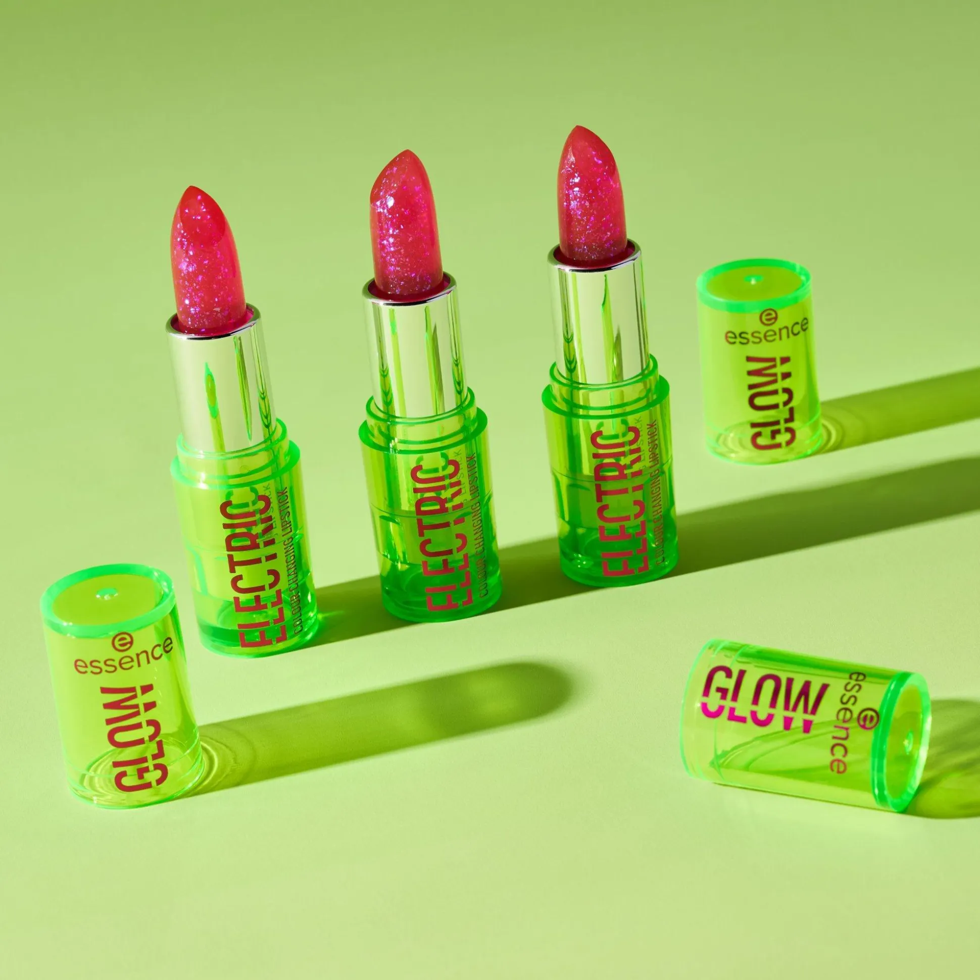 essence Lippenpflege|Lippenstift>ELECTRIC GLOW colour changing lipstick