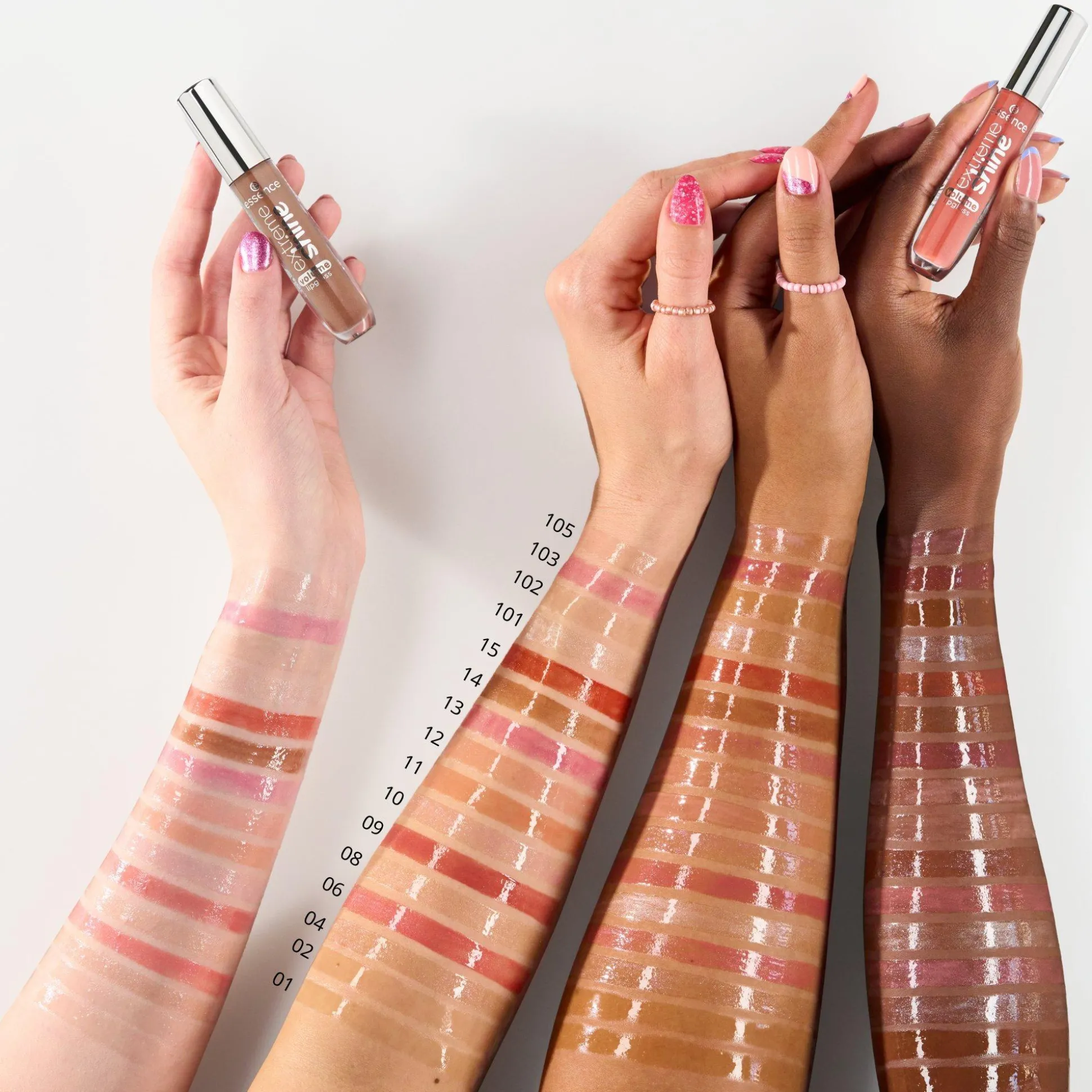 essence Lipgloss>extreme shine volume lipgloss 101 - Milky Way