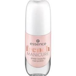 essence Nagellack>french MANICURE sheer beauty nail polish 01 - peach please!