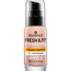 essence Foundation>FRESH & FIT FOUNDATION 40 - fresh sun beige