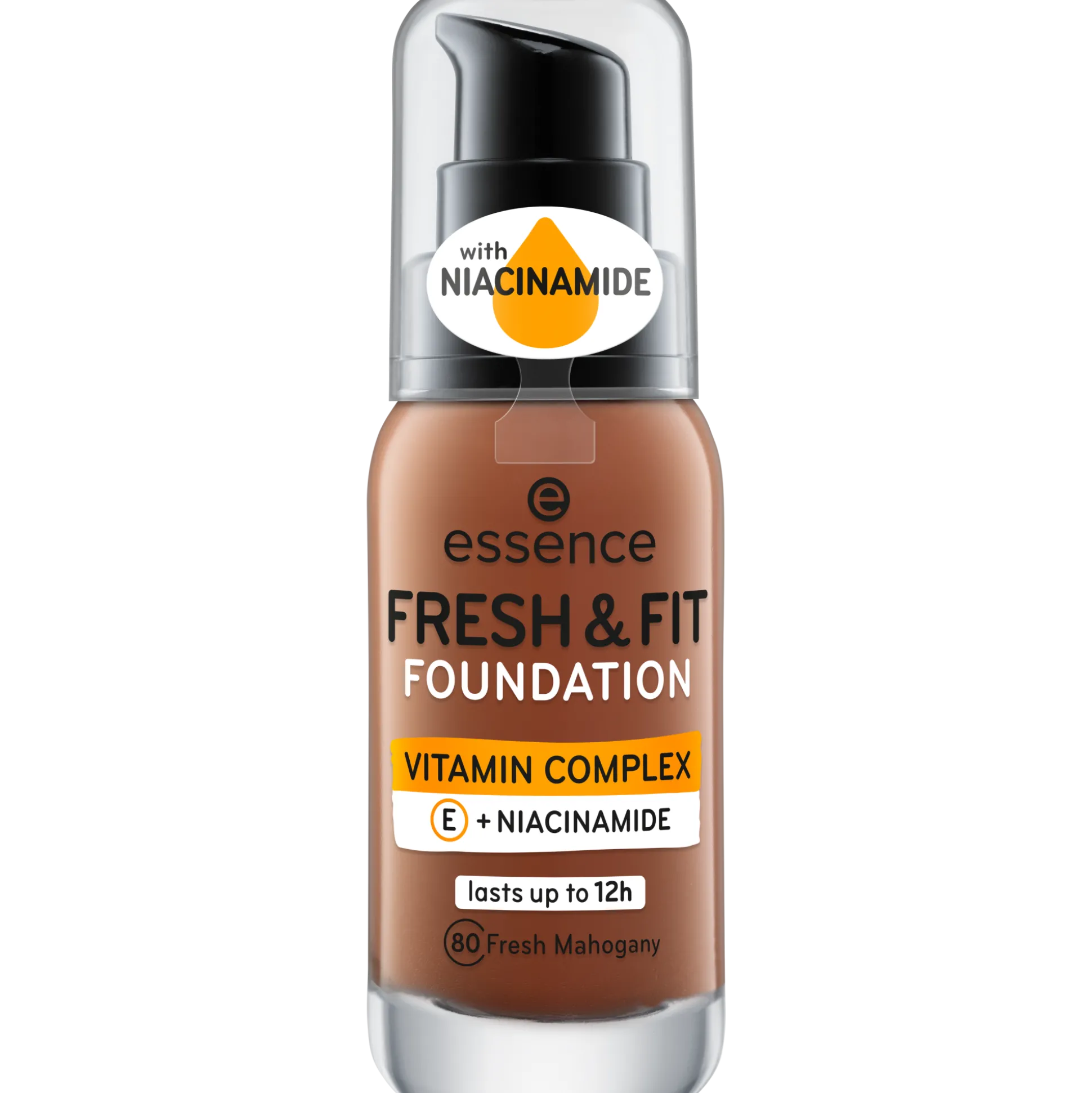 essence Foundation>FRESH & FIT FOUNDATION 80 - Fresh Mahogany