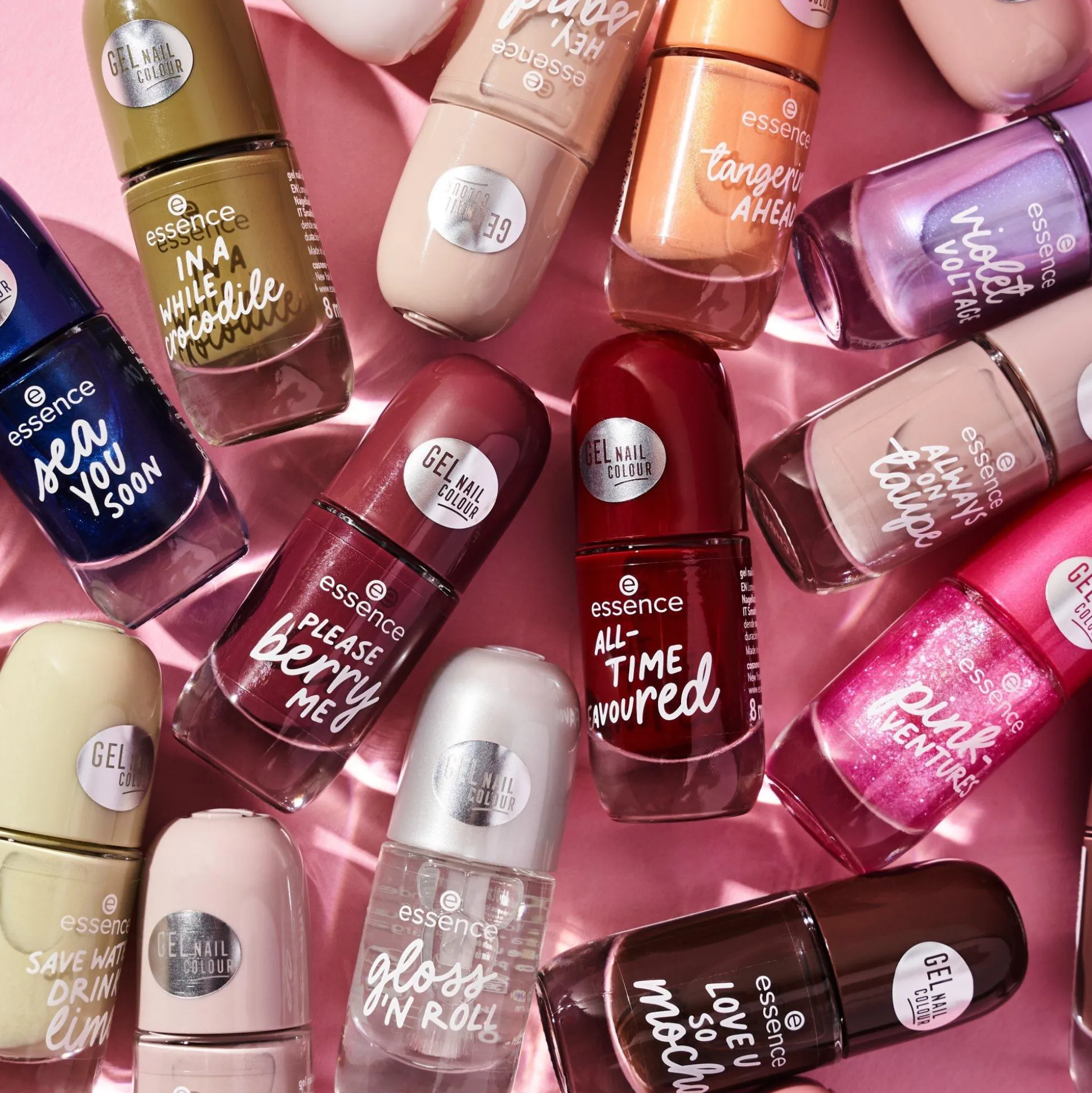 essence Nagellack>gel nail colour 08 - THE FINAL rose