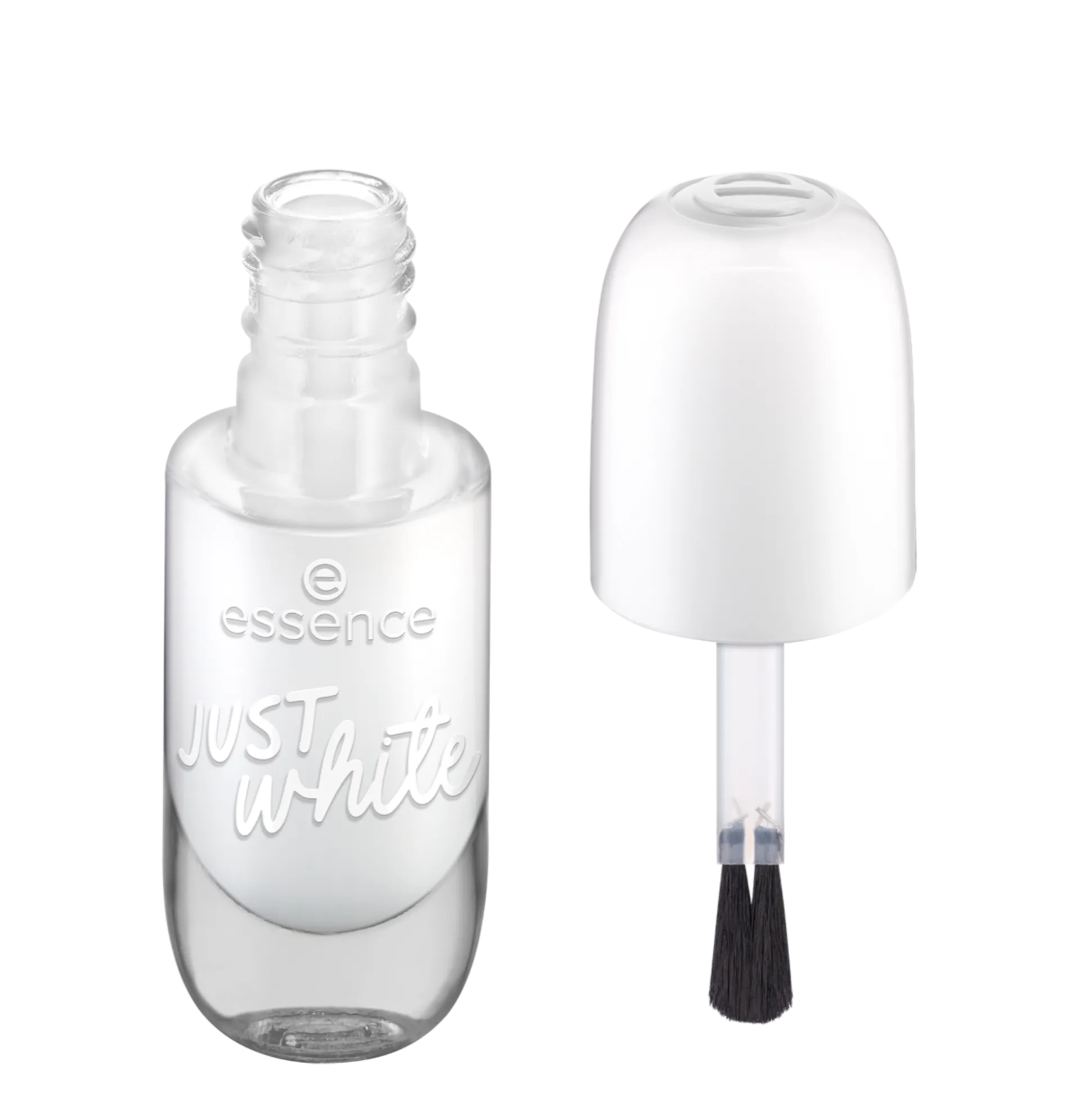 essence Nagellack>gel nail colour 33 - JUST white
