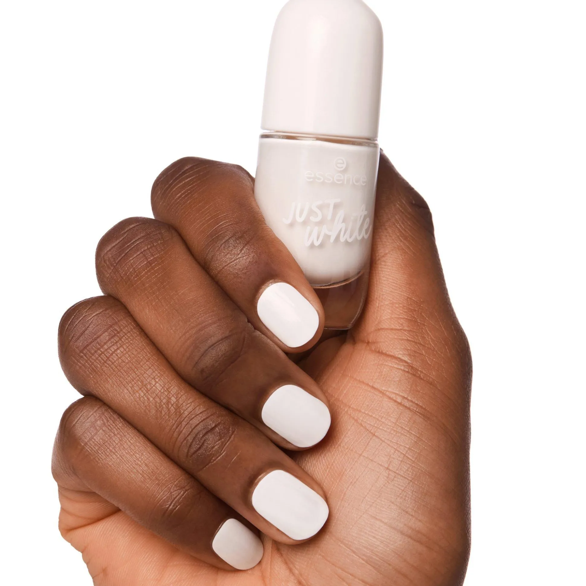 essence Nagellack>gel nail colour 33 - JUST white