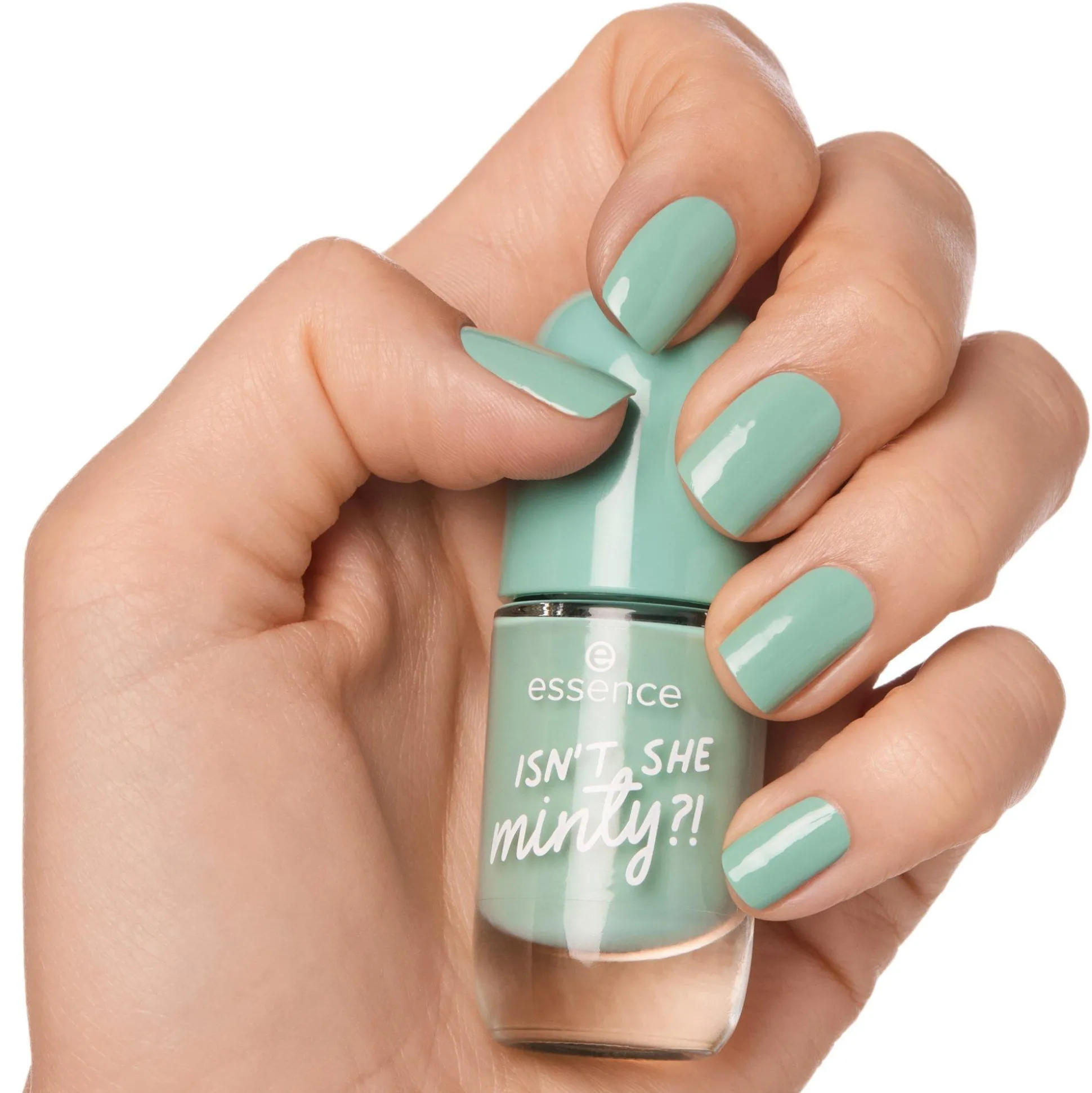 essence Nagellack>gel nail colour 40 - ISN'T SHE minty?!