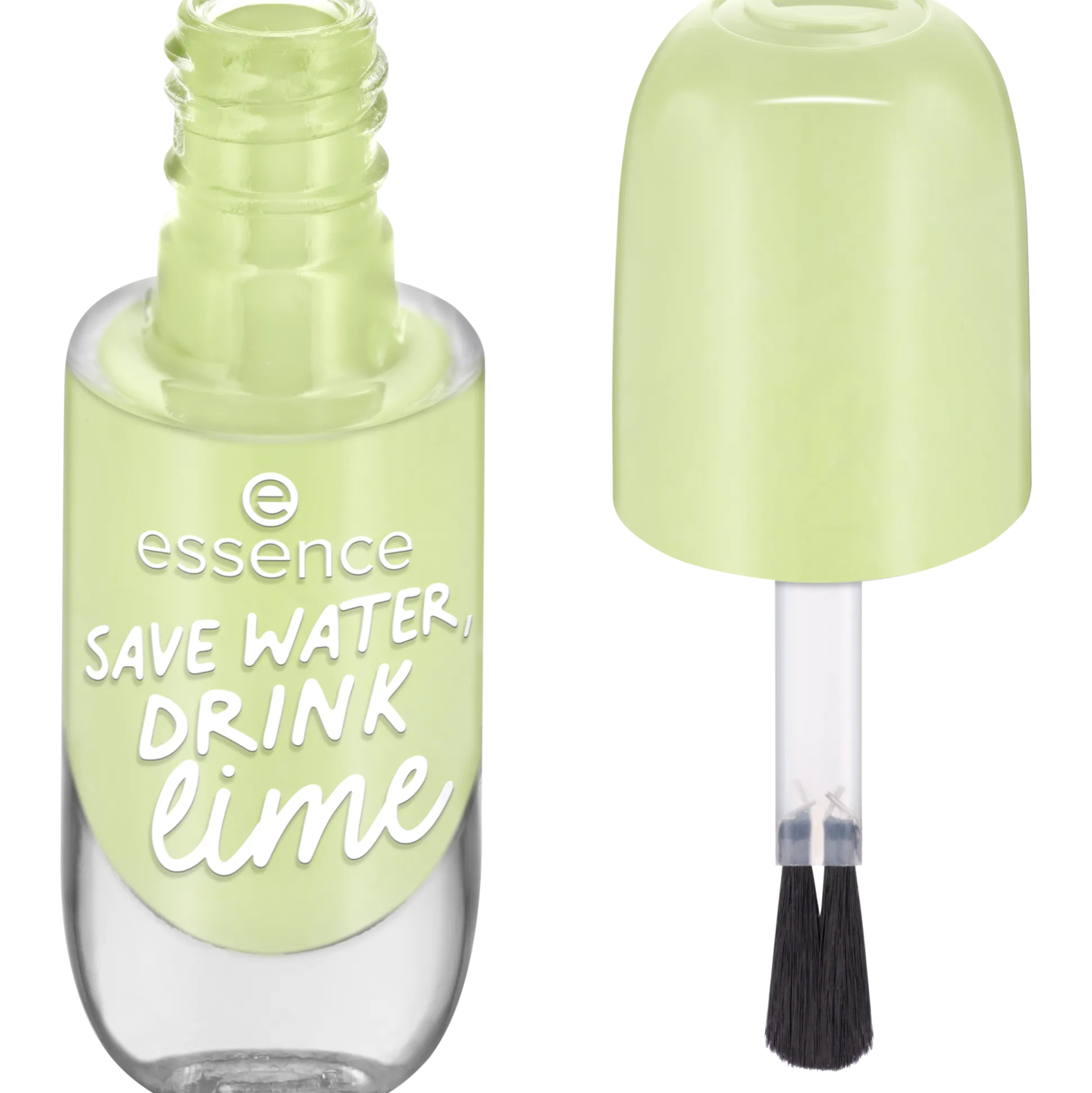 essence Nagellack>gel nail colour 49 - SAVE WATER, DRINK lime