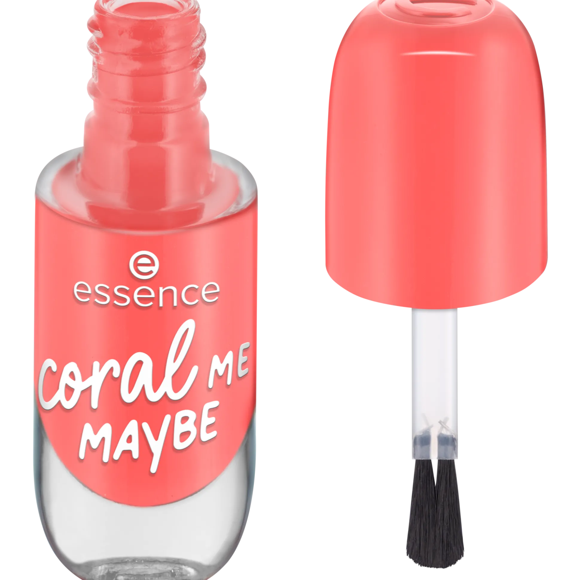essence Nagellack>gel nail colour 52 - coral ME MAYBE