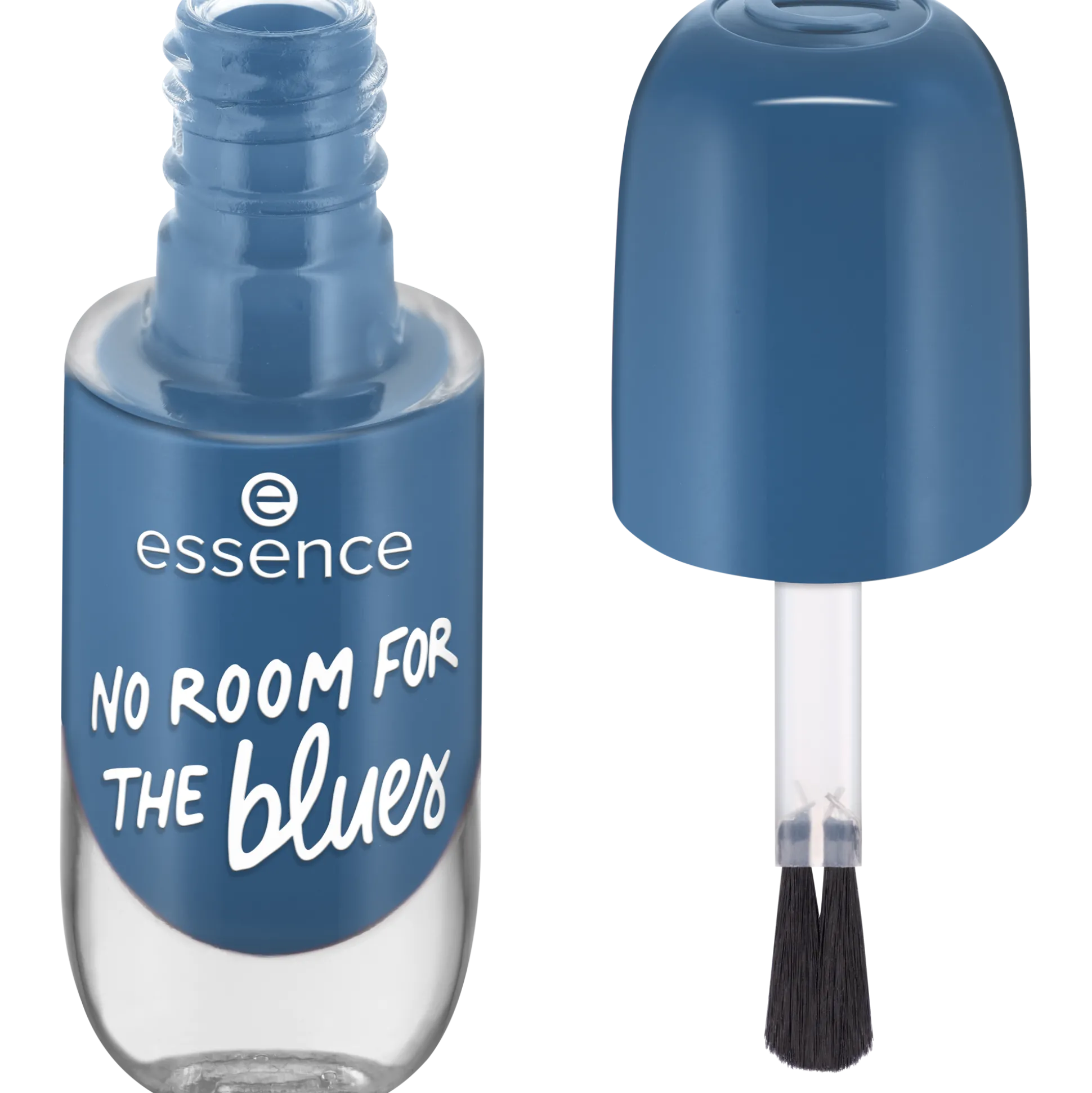 essence Nagellack>gel nail colour 74 - NO ROOM FOR THE blues