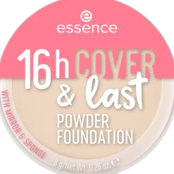 essence Foundation|Puder>16h COVER & last POWDER FOUNDATION 01 - Porcelaine