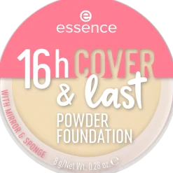 essence Foundation|Puder>16h COVER & last POWDER FOUNDATION 03 - Bright Beige