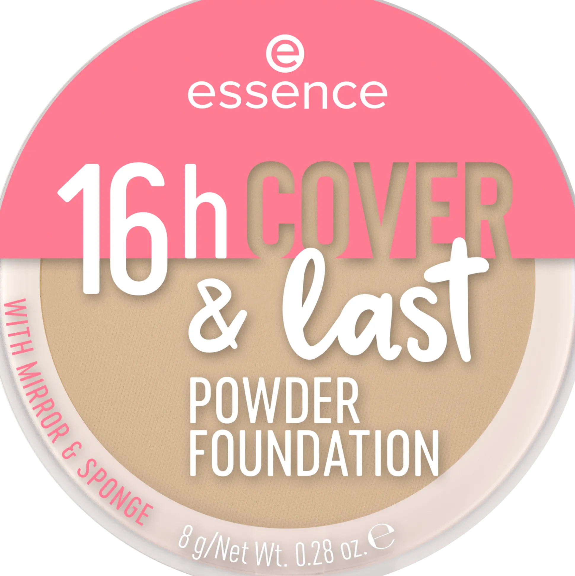 essence Foundation|Puder>16h COVER & last POWDER FOUNDATION 08 - Sand