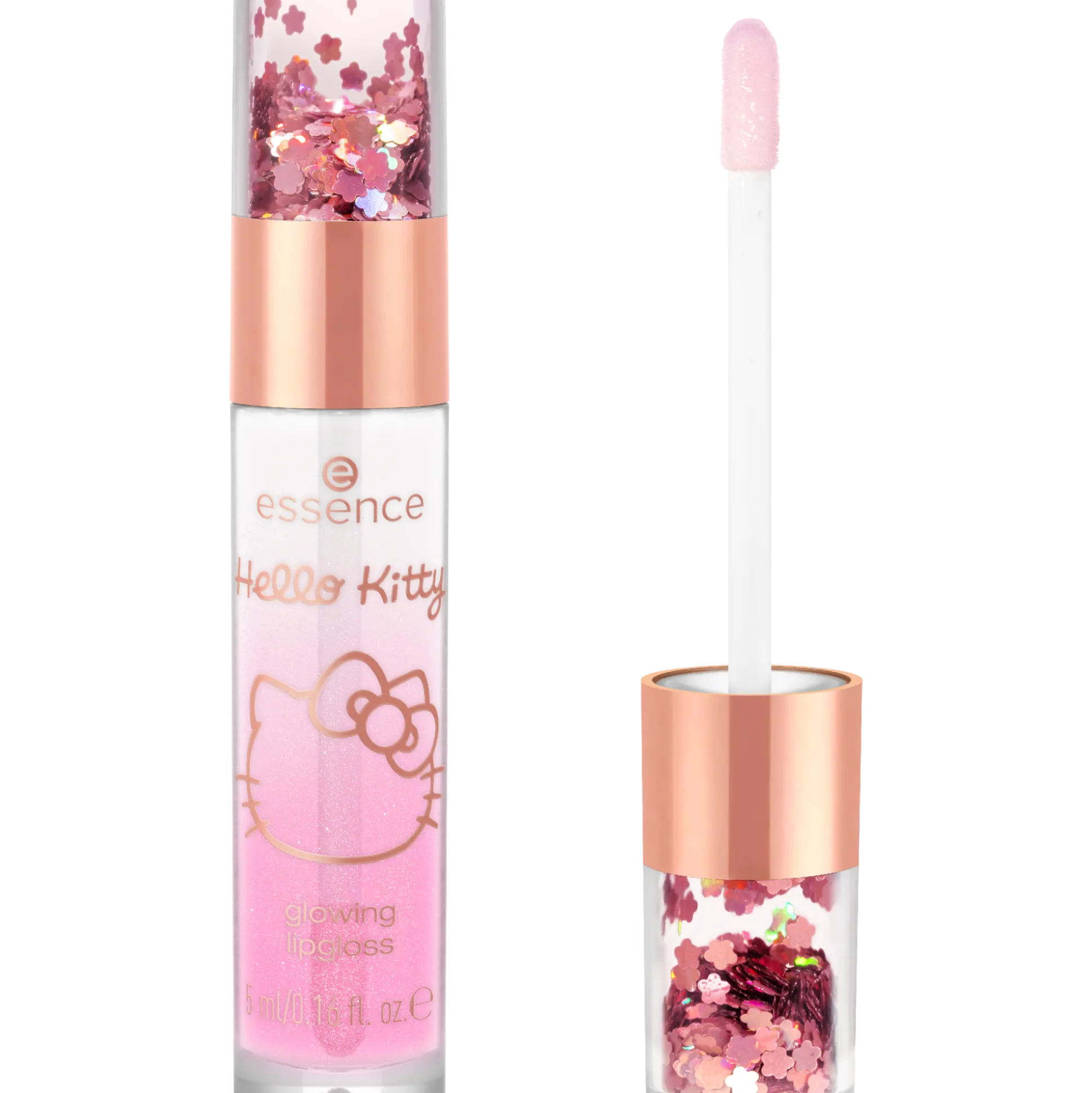 essence Lipgloss>Hello Kitty glowing lipgloss 01 - Today Just Got Cuter!
