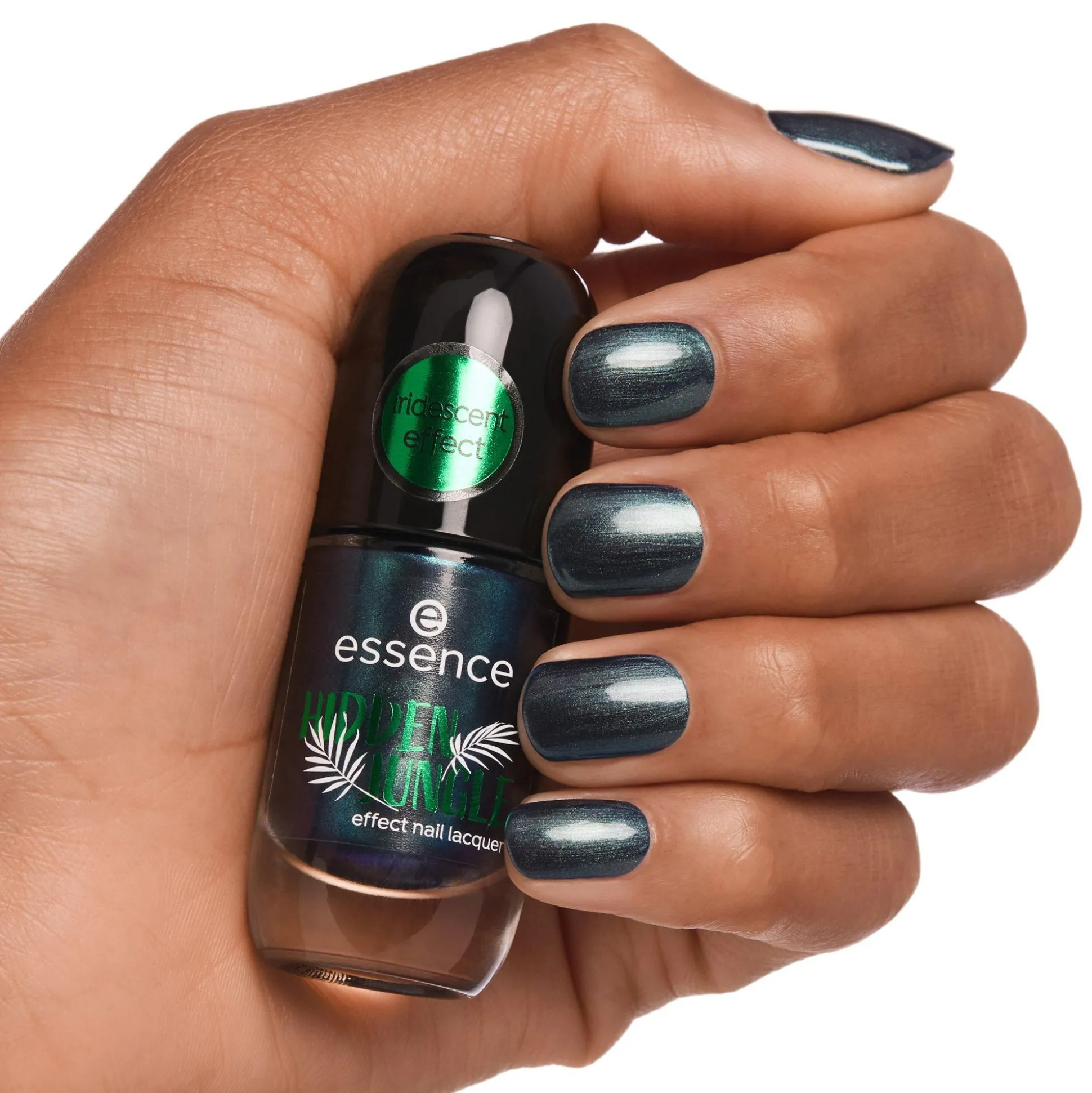 essence Nagellack>HIDDEN JUNGLE effect nail lacquer 02 - Misty Shadows