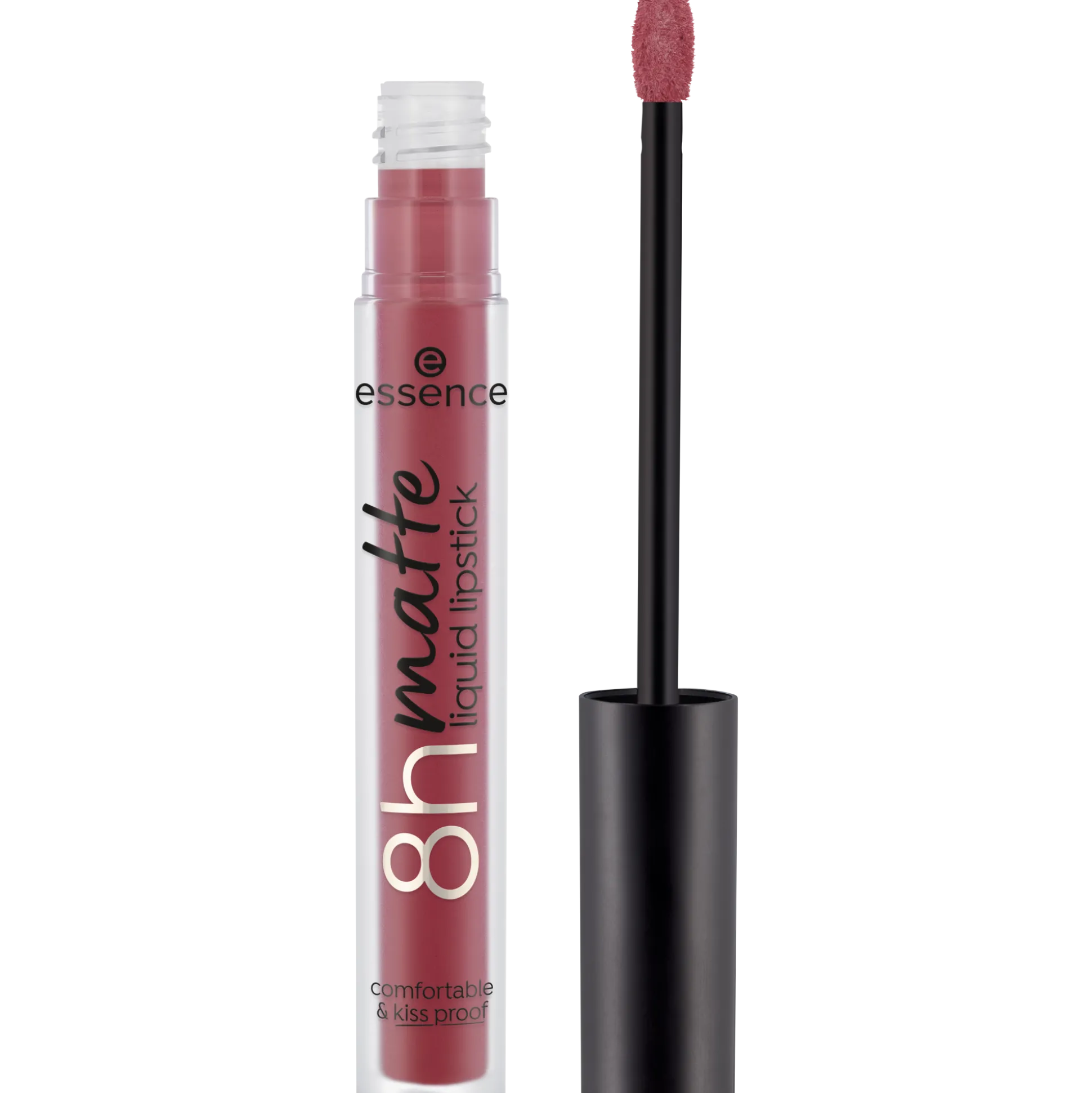 essence Lippenstift>8h matte liquid lipstick 08 - Dark Berry
