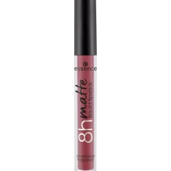 essence Lippenstift>8h matte liquid lipstick 08 - Dark Berry