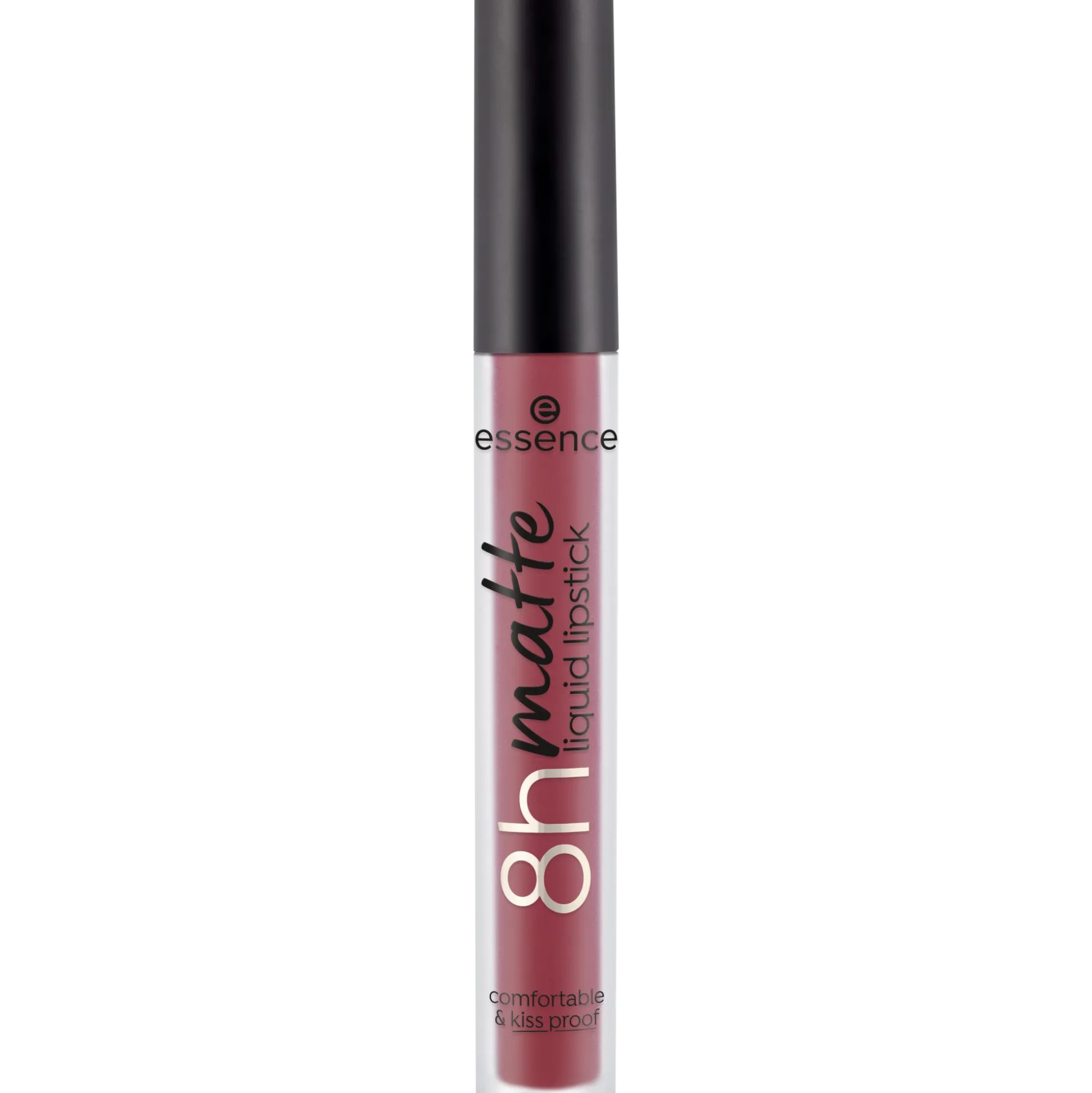 essence Lippenstift>8h matte liquid lipstick 08 - Dark Berry