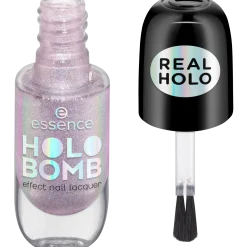 essence Nagellack>HOLO BOMB effect nail lacquer 05 - Holo Me Tight