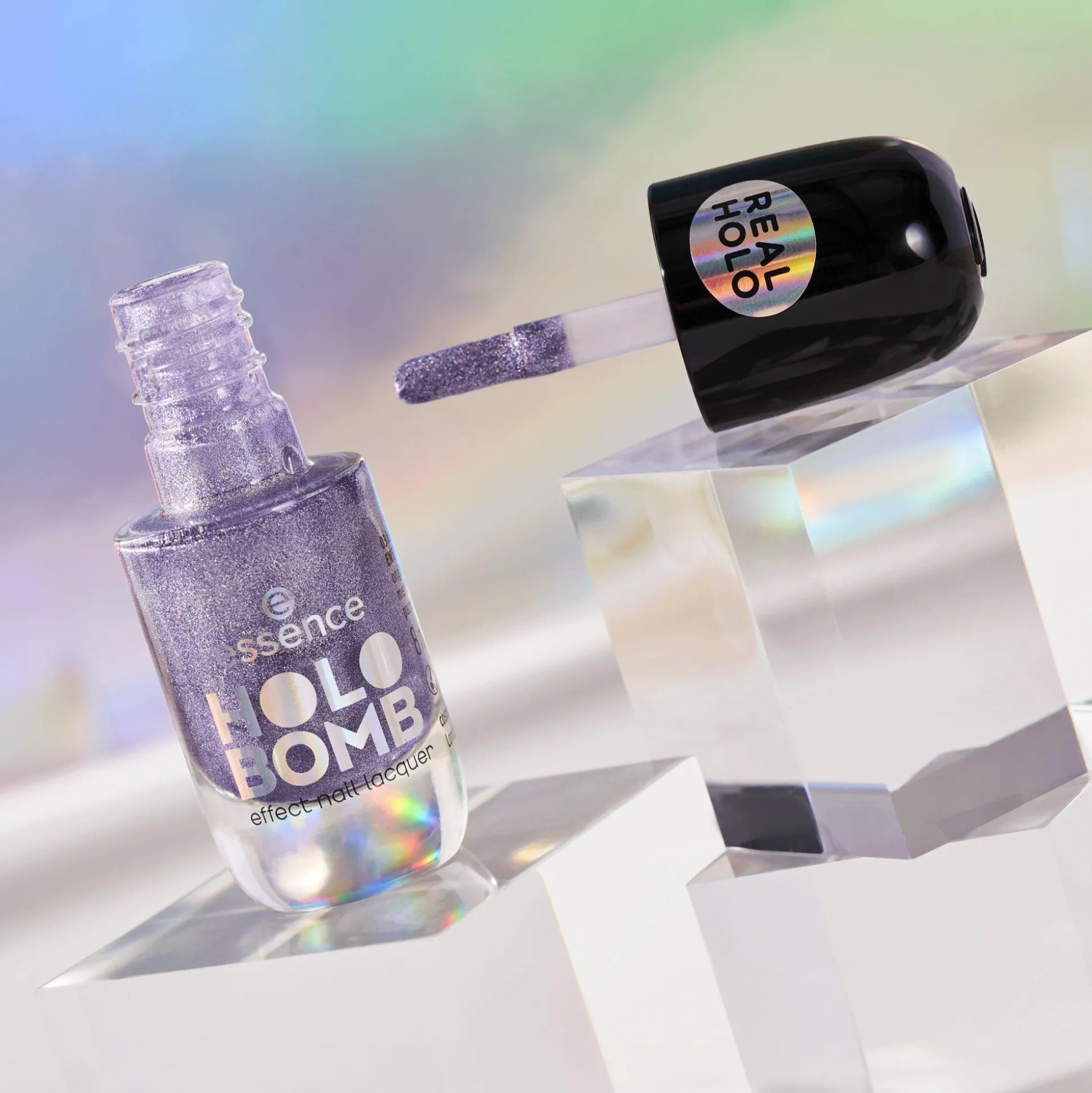 essence Nagellack>HOLO BOMB effect nail lacquer 03 - hoLOL