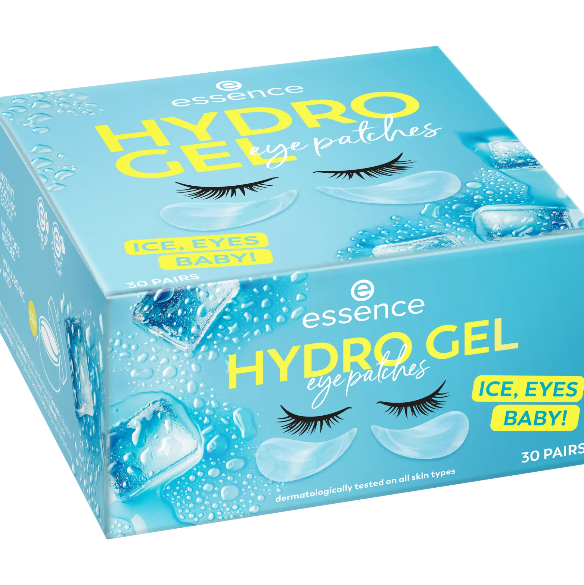 essence Gesichtspflege>HYDRO GEL eye patches ICE, EYES, baby! 30 Pairs