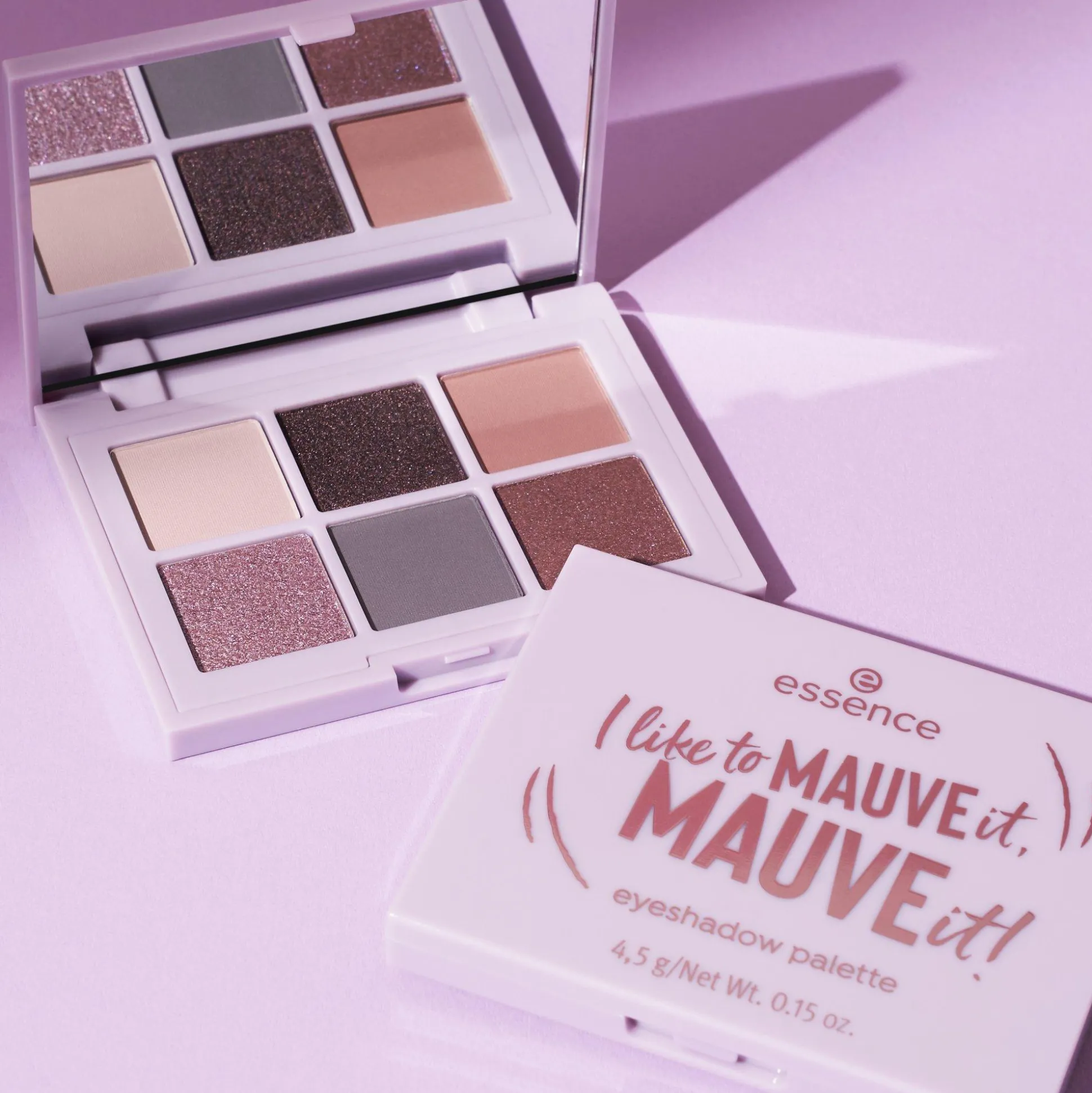 essence Lidschatten>I like to MAUVE it, MAUVE it! eyeshadow palette