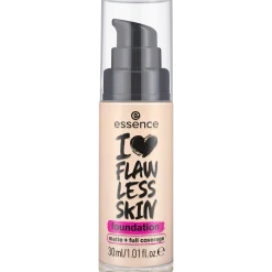 essence Foundation>I LOVE FLAWLESS SKIN foundation 10 - Light Porcelain