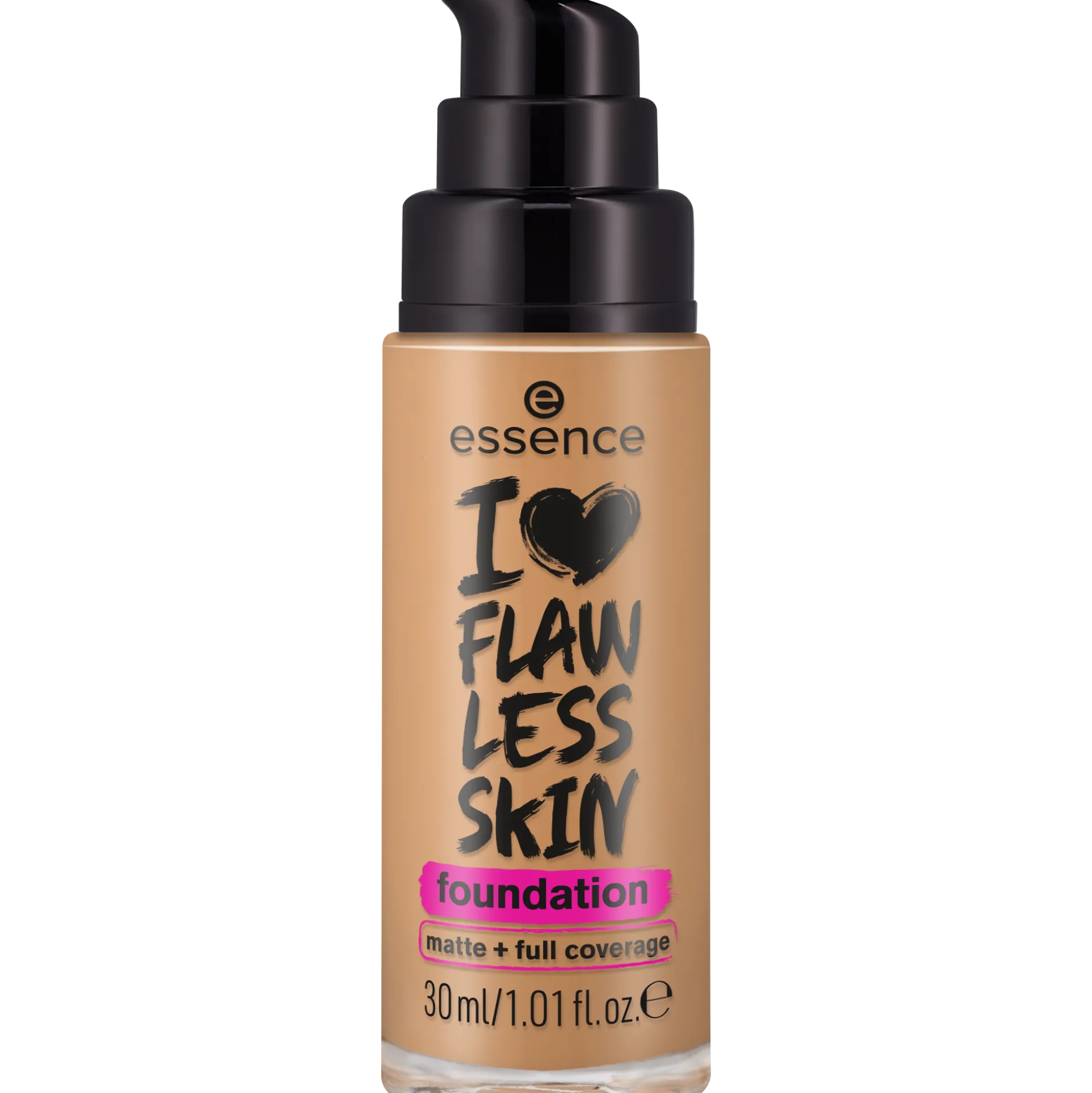 essence Foundation>I LOVE FLAWLESS SKIN foundation 100 - Light Beige