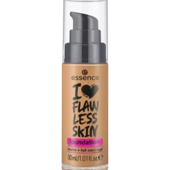 essence Foundation>I LOVE FLAWLESS SKIN foundation 100 - Light Beige