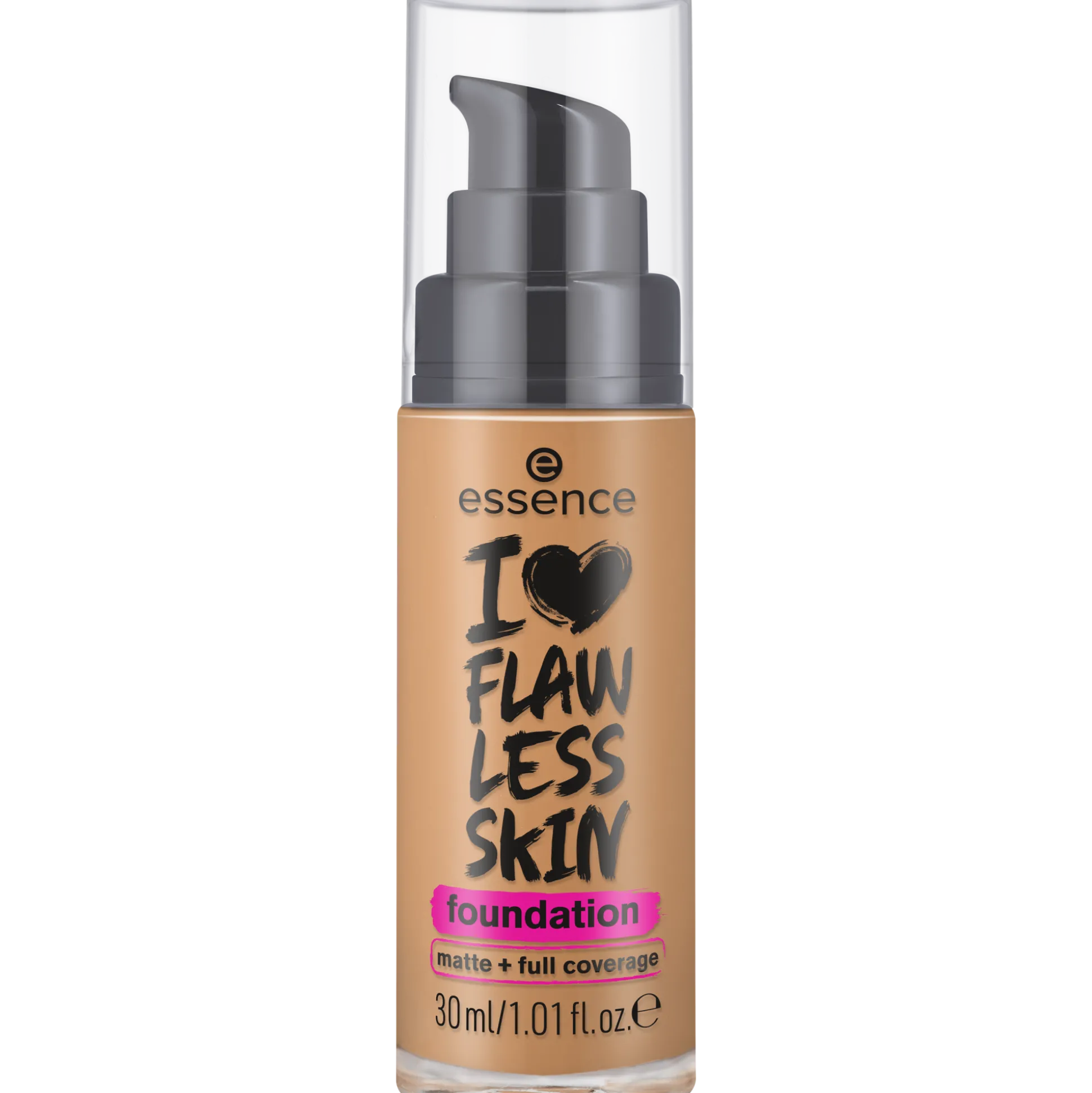 essence Foundation>I LOVE FLAWLESS SKIN foundation 100 - Light Beige