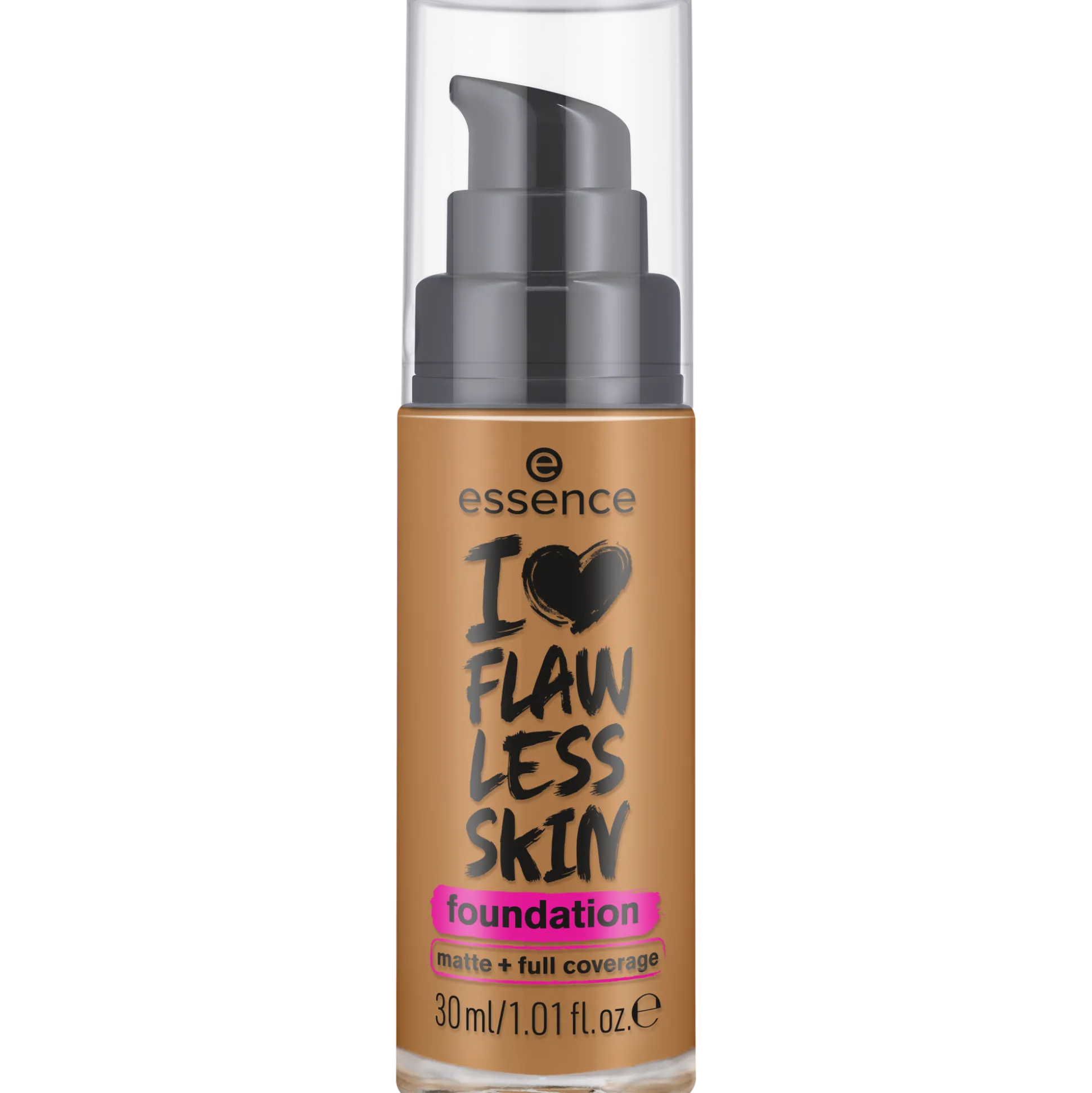 essence Foundation>I LOVE FLAWLESS SKIN foundation 130 - Dark Beige