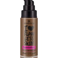 essence Foundation>I LOVE FLAWLESS SKIN foundation 160 - Dark Tan