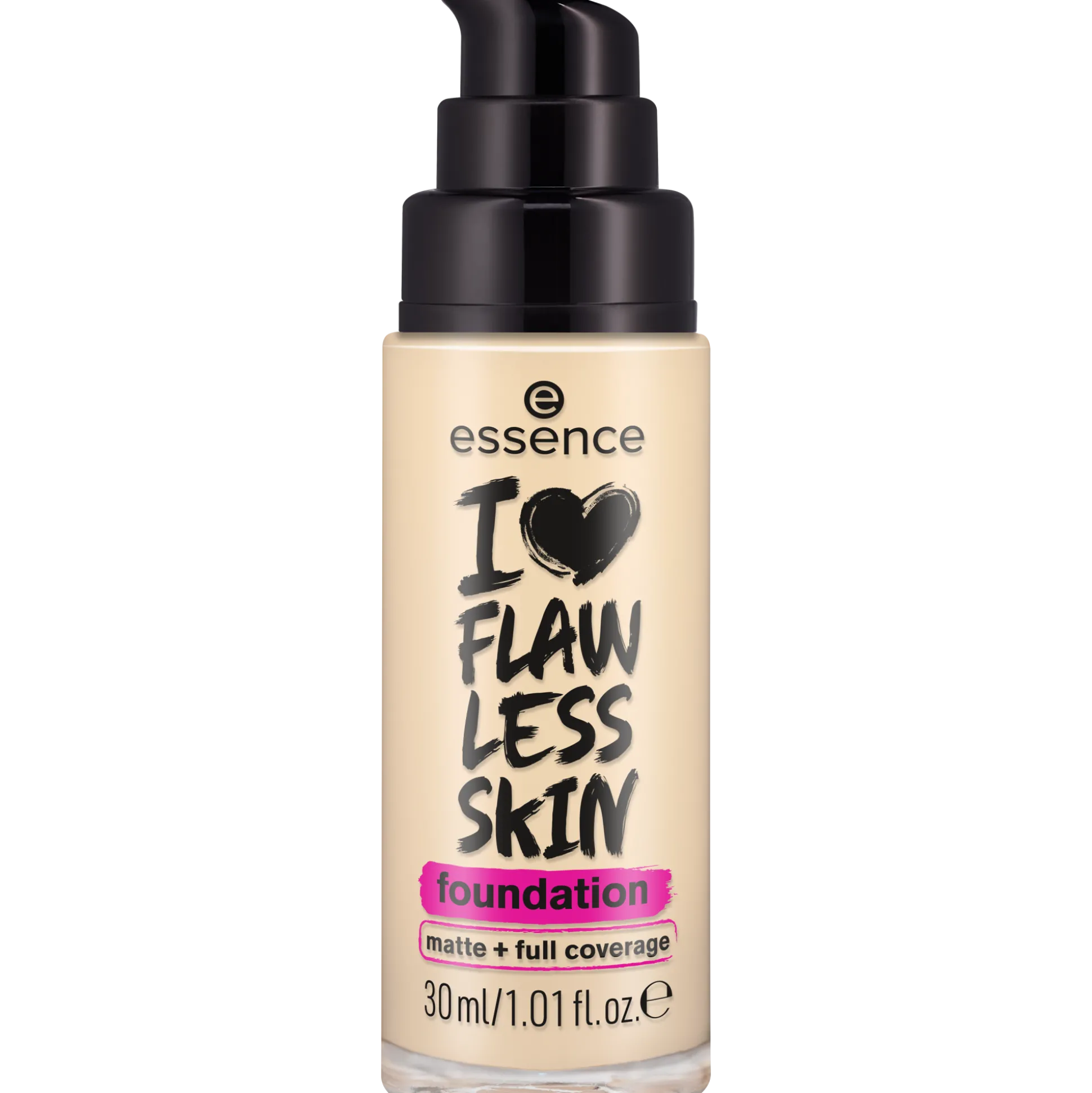 essence Foundation>I LOVE FLAWLESS SKIN foundation 20 - Medium Porcelain