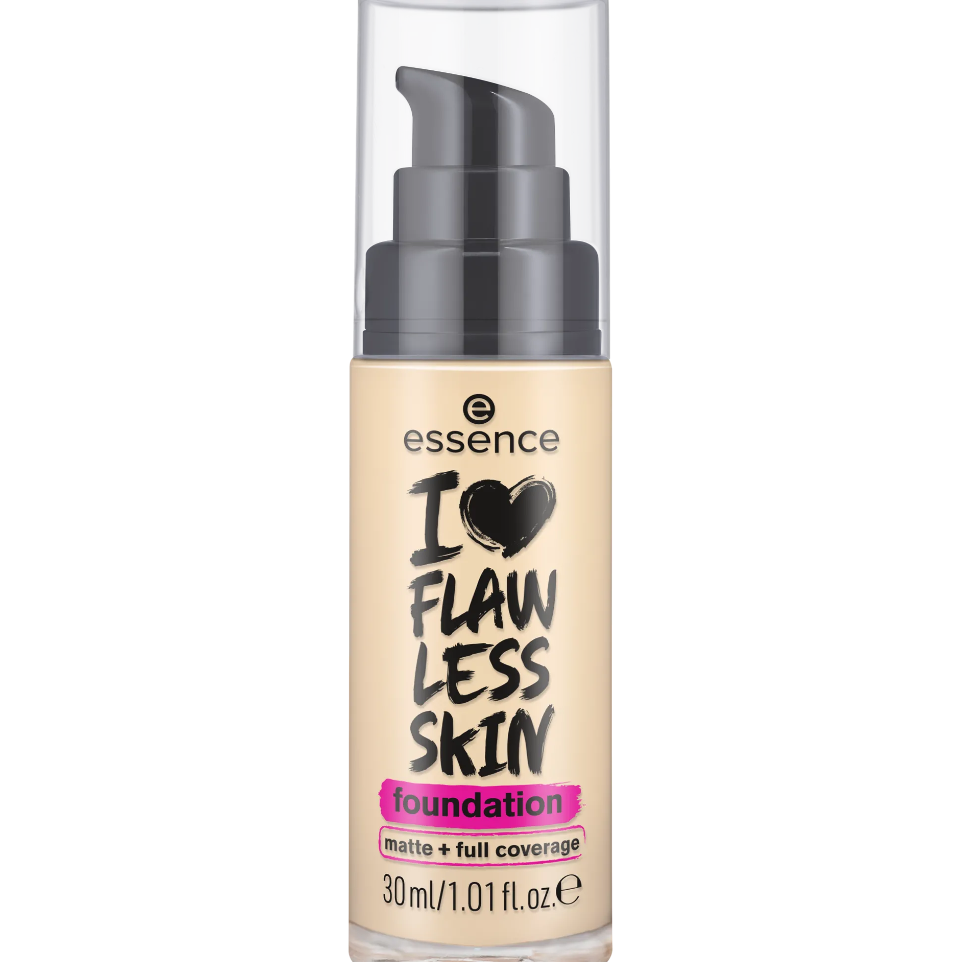 essence Foundation>I LOVE FLAWLESS SKIN foundation 20 - Medium Porcelain